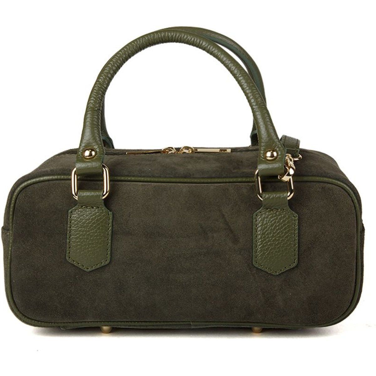 Elegante Bowlingtasche aus Leder