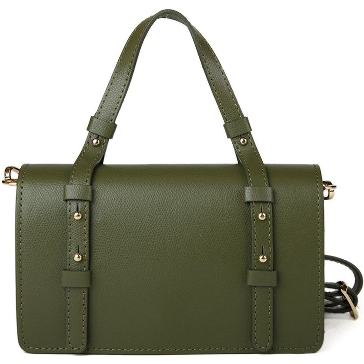 Minimalistische Leder-Henkeltasche