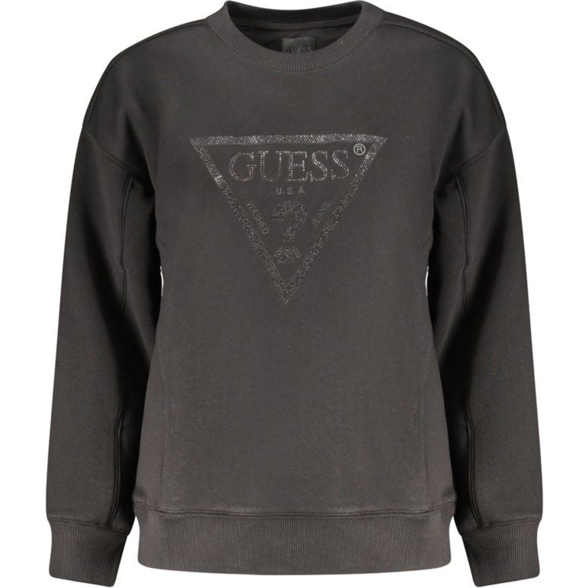 Sweatshirt mit verziertem Logo