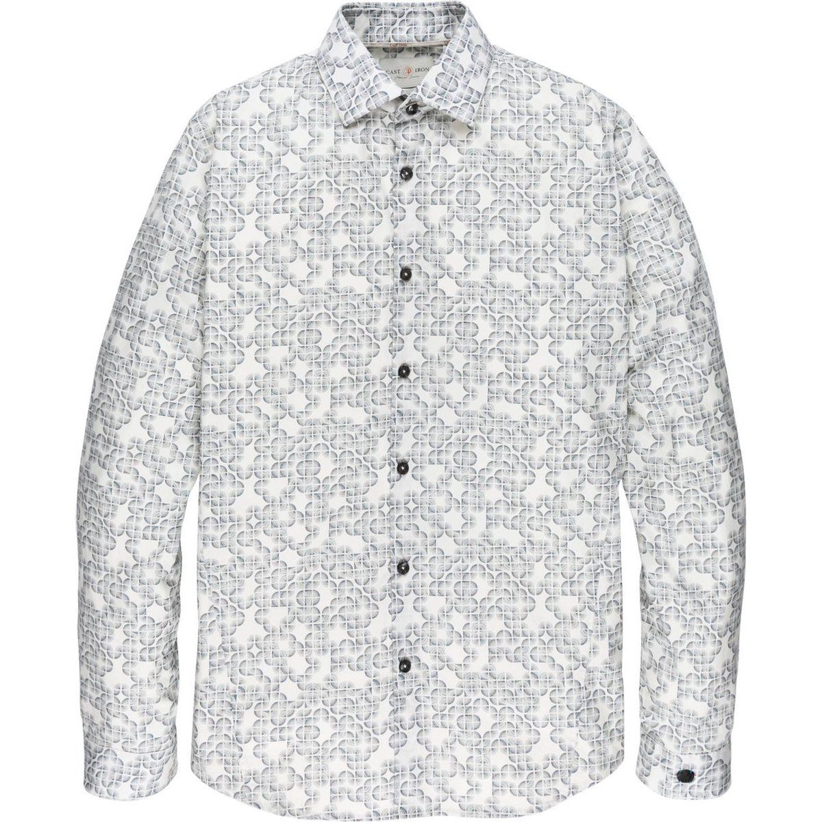 Overshirt mit geometrischem Print