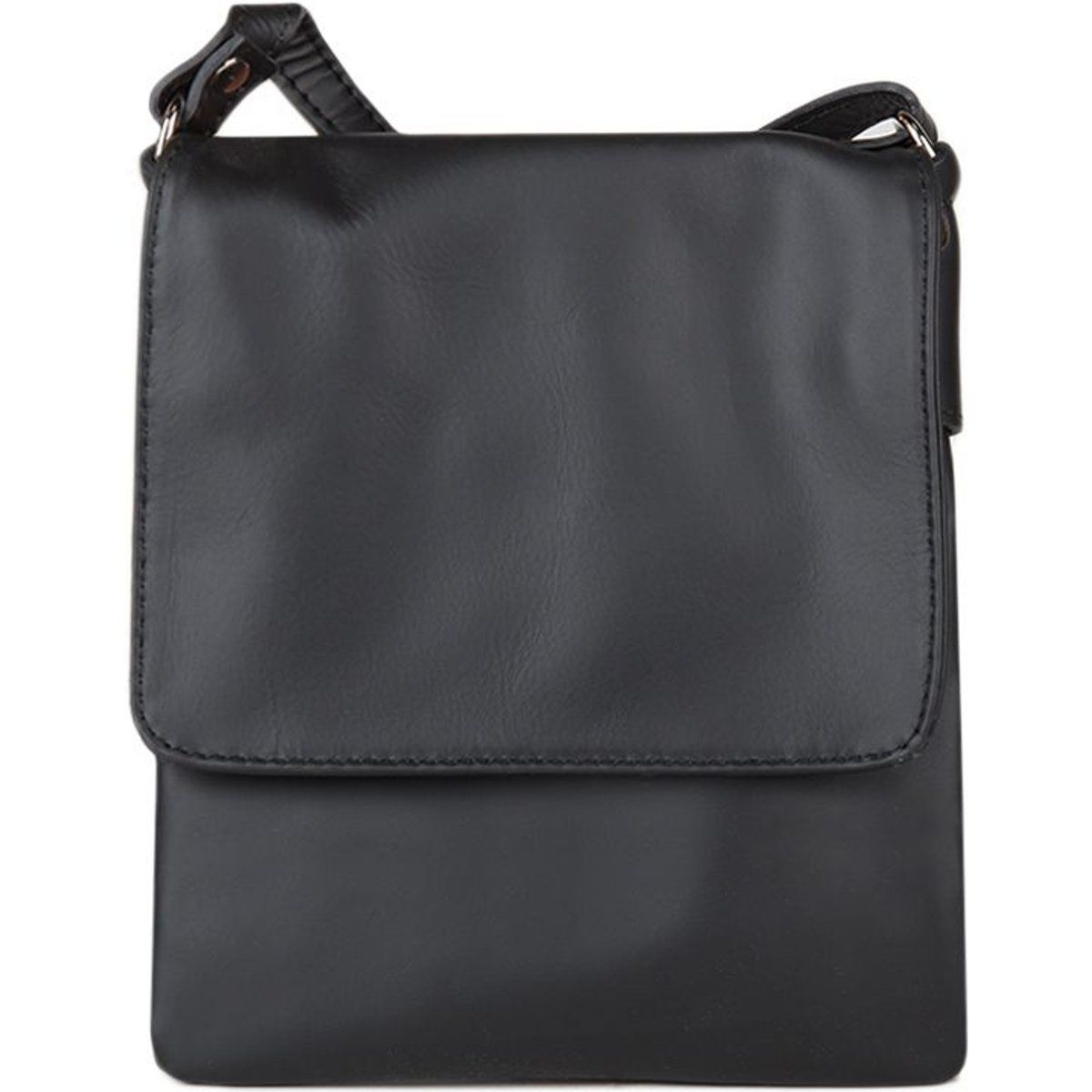 Minimalistische Leder-Umhängetasche