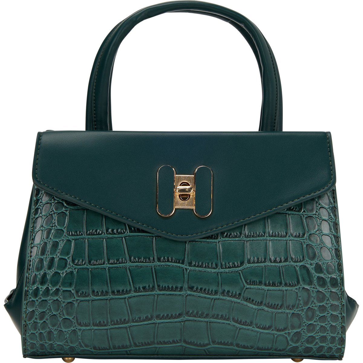Elegante strukturierte Henkeltasche