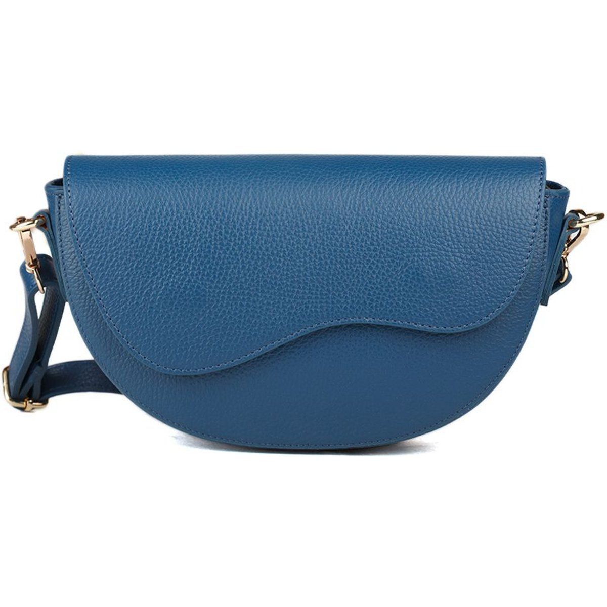 Saddle-Bag aus genarbtem Leder