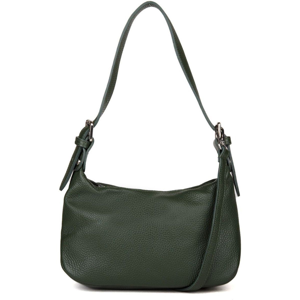 Zeitlose Leder-Schultertasche