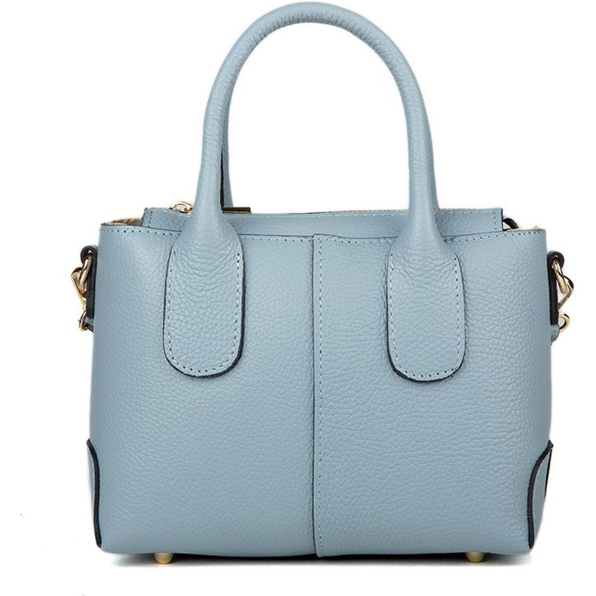 Elegante Handtasche aus Strukturleder