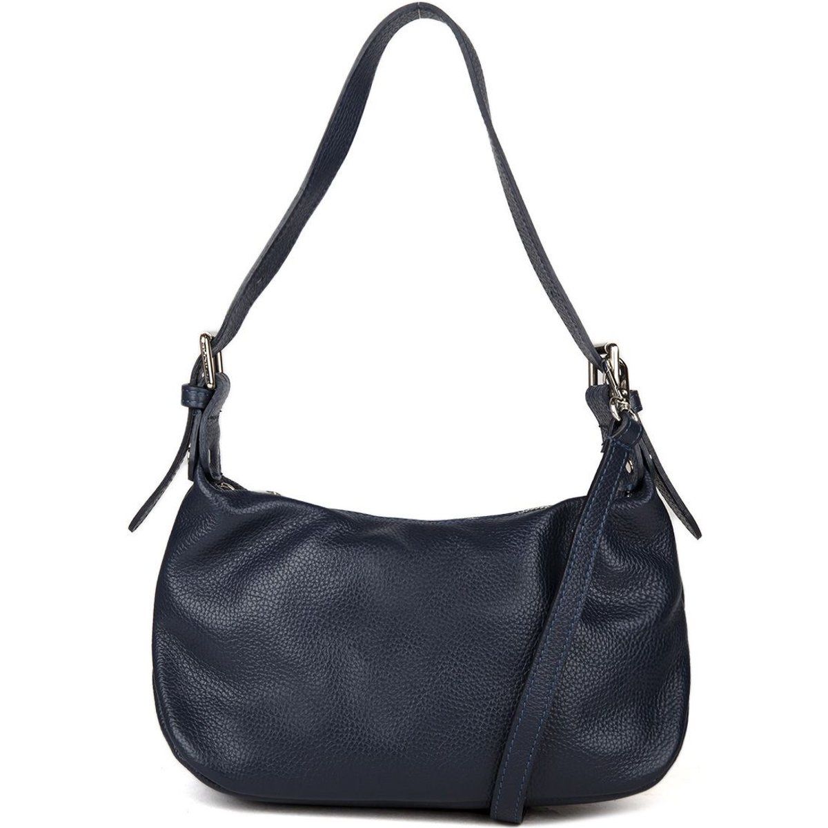 Minimalistische Hobo-Tasche aus Leder
