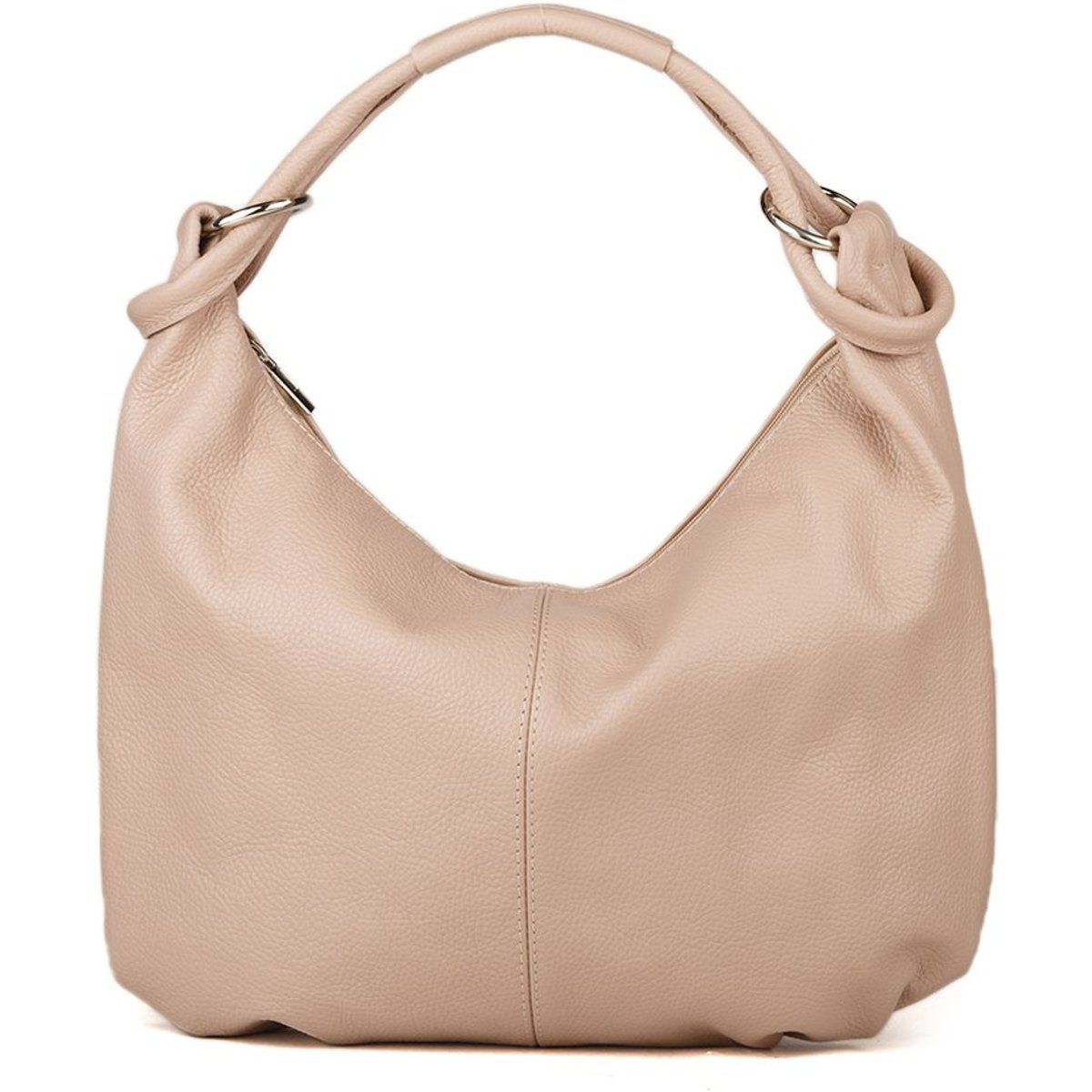 Weiche Hobo-Tasche aus Kalbsleder