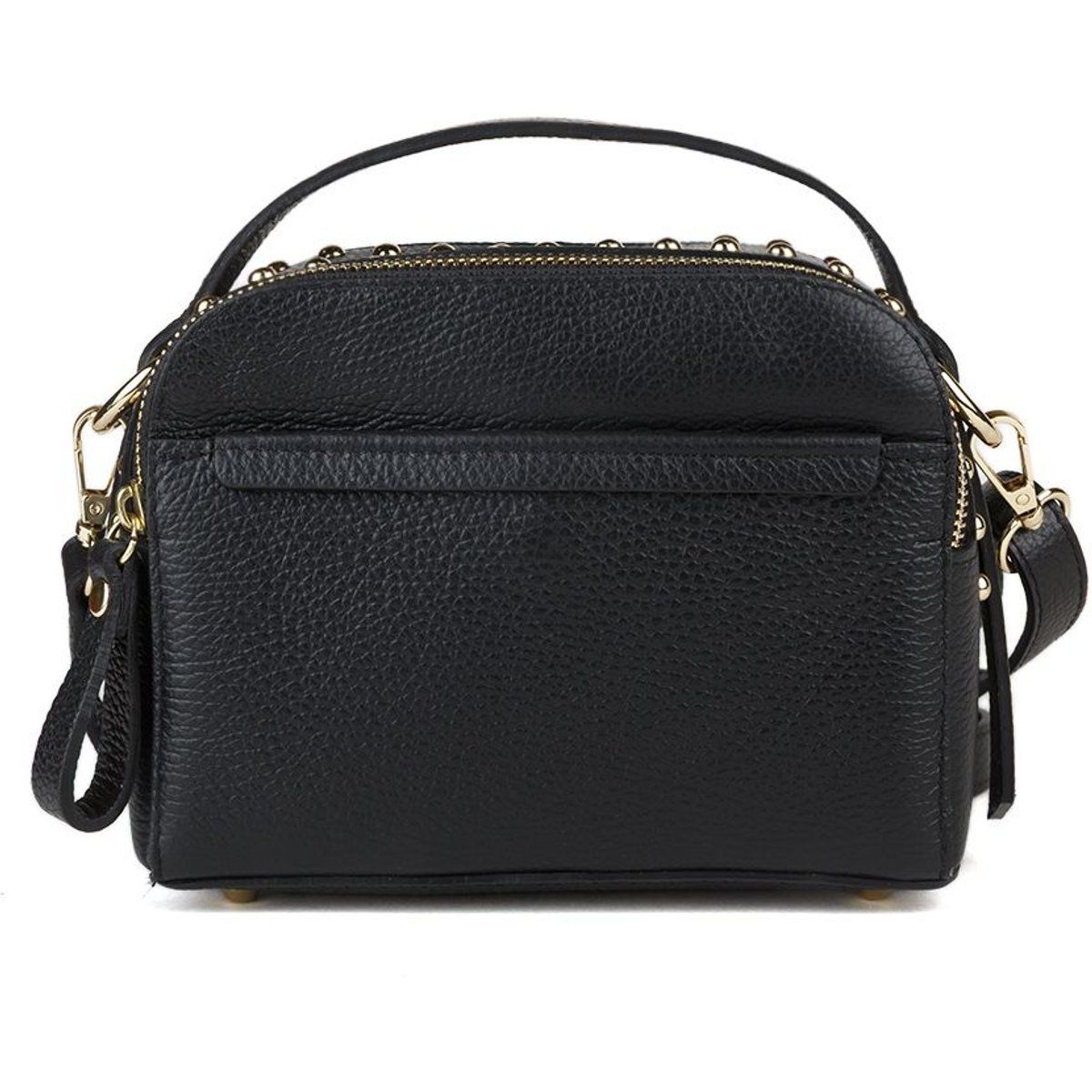 Handtasche aus genarbtem Leder