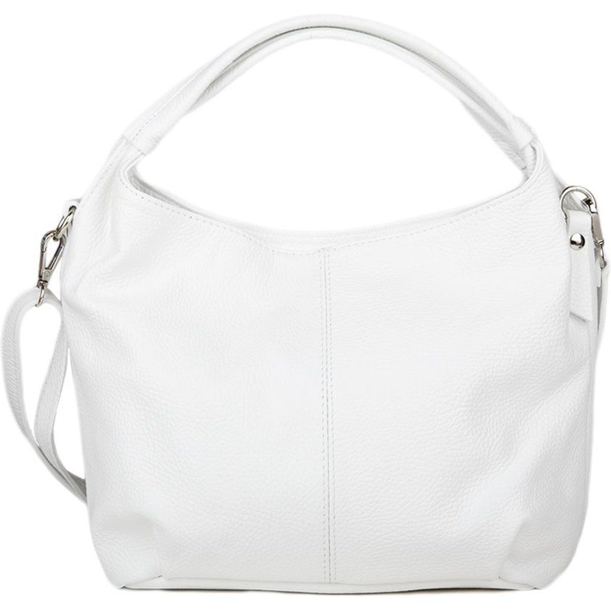 Hobo-Tasche aus genarbtem Leder