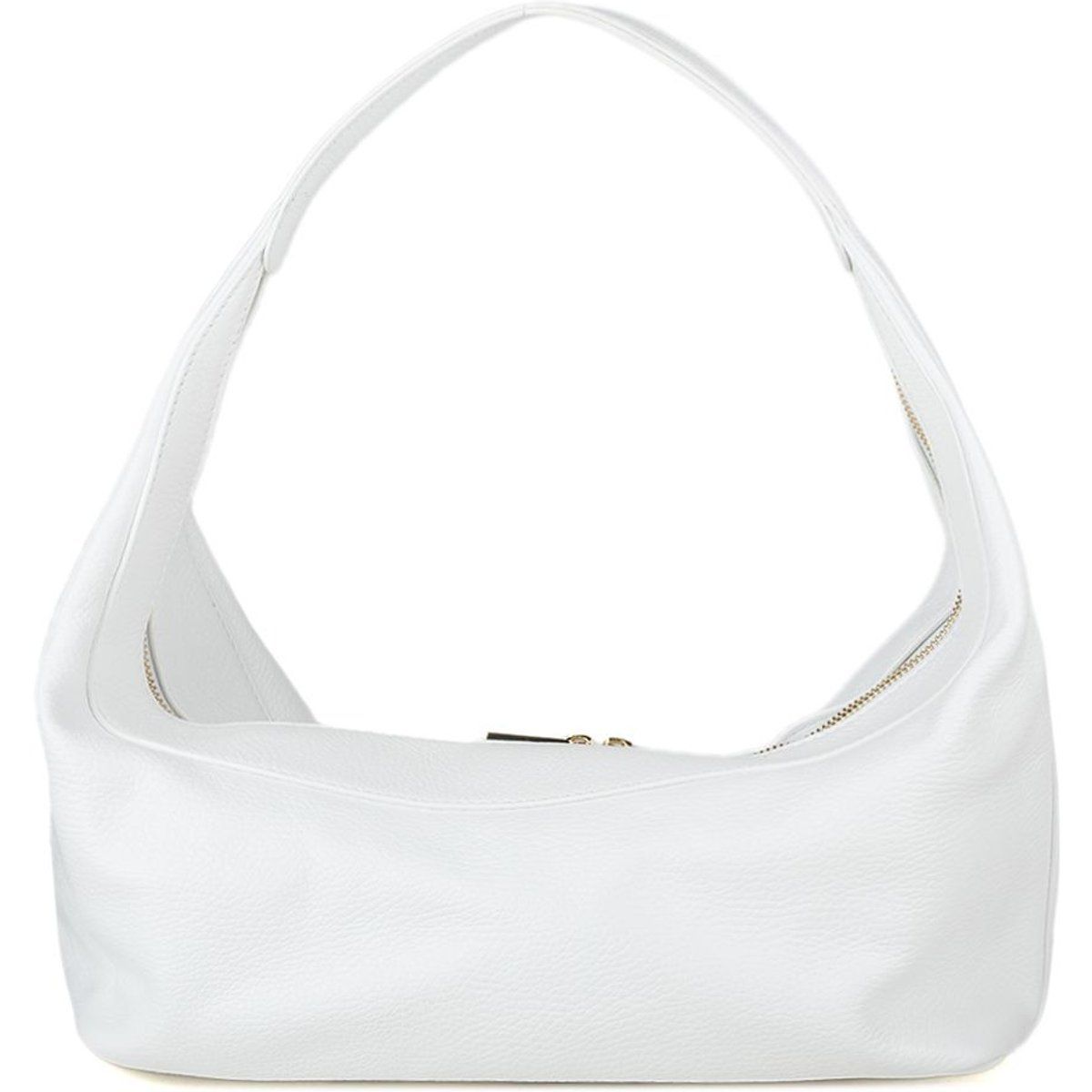 Minimalistische Hobo-Tasche aus Leder