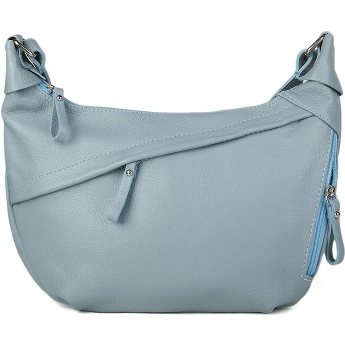 Weiche Schultertasche aus Leder