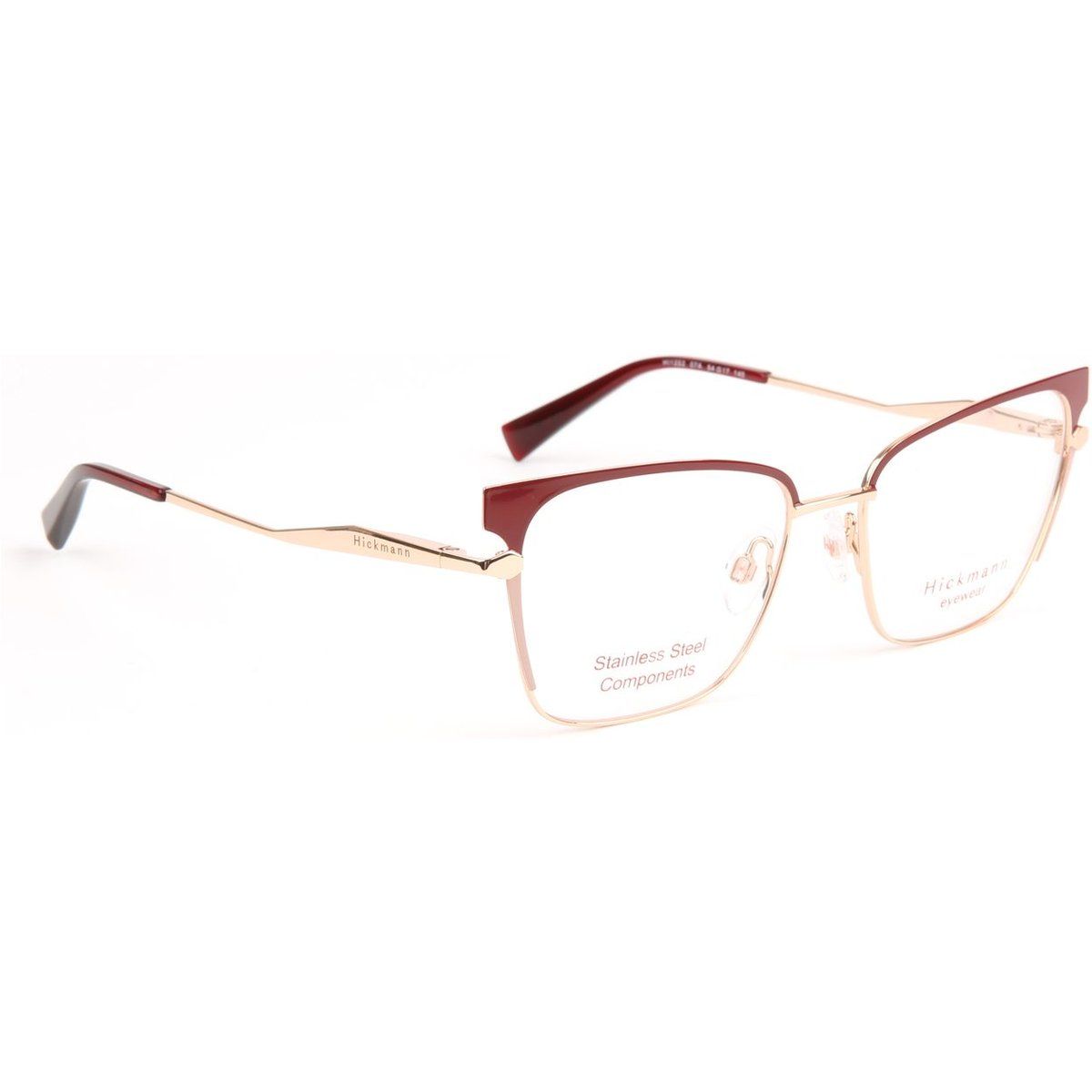 Elegante Cat-Eye Metallfassung