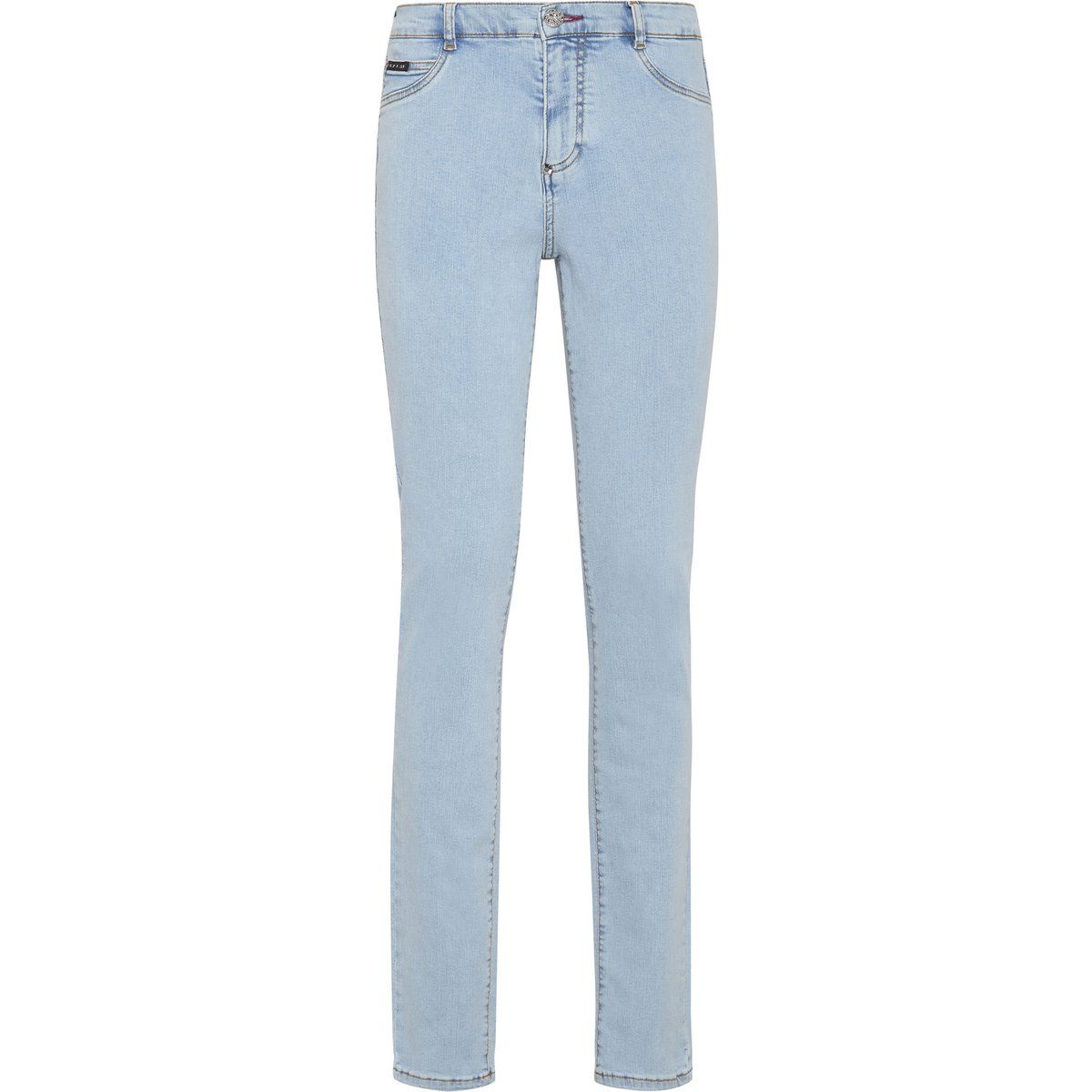 Fünf-Taschen-Denim-Stretch-Jeggings