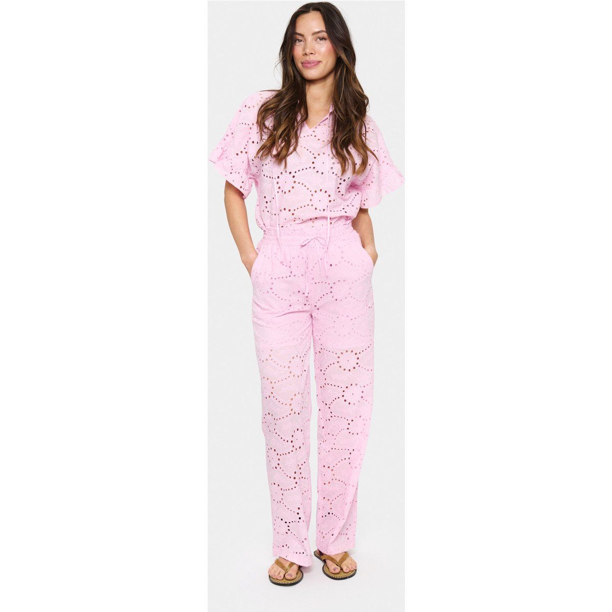 Sweet Dreams Eyelet Baumwollhose