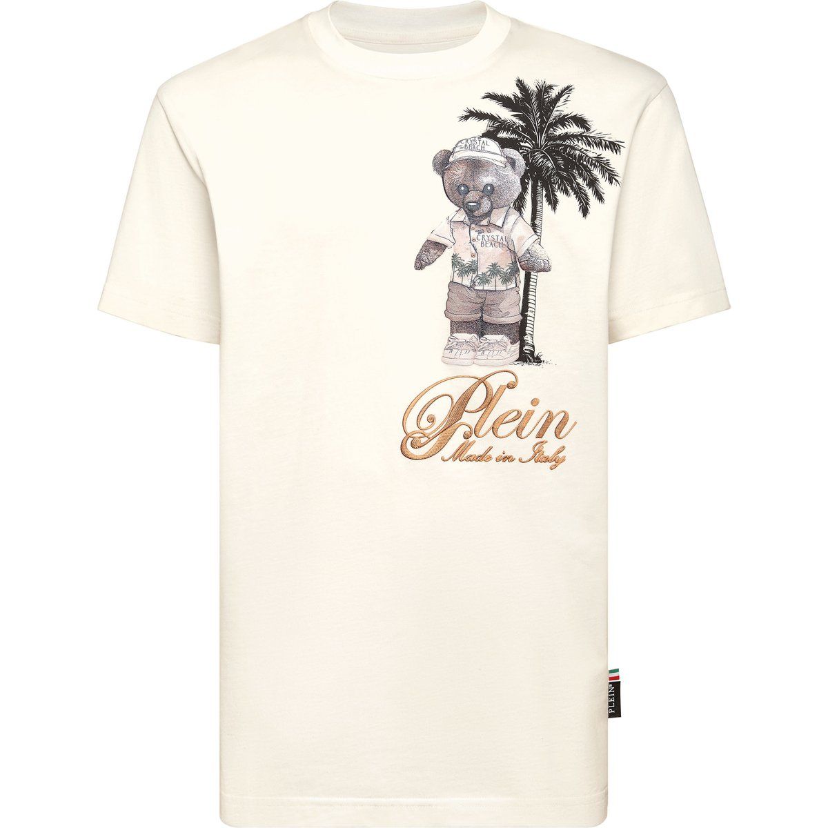 T-Shirt mit Teddy-Beach-Grafik