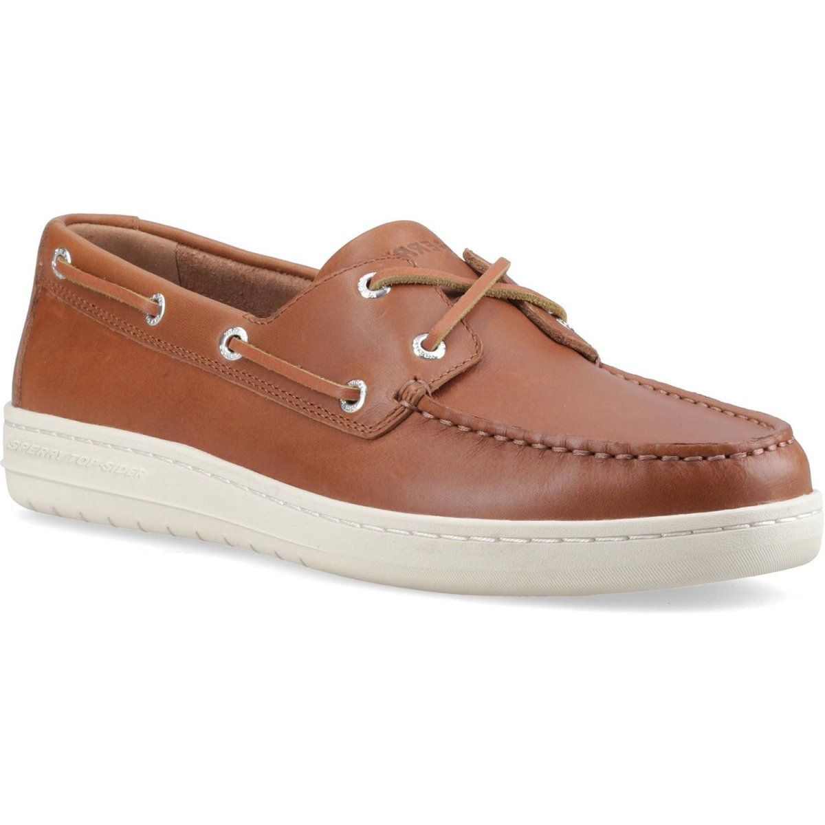 Sportliche Bootsschuhe aus Leder