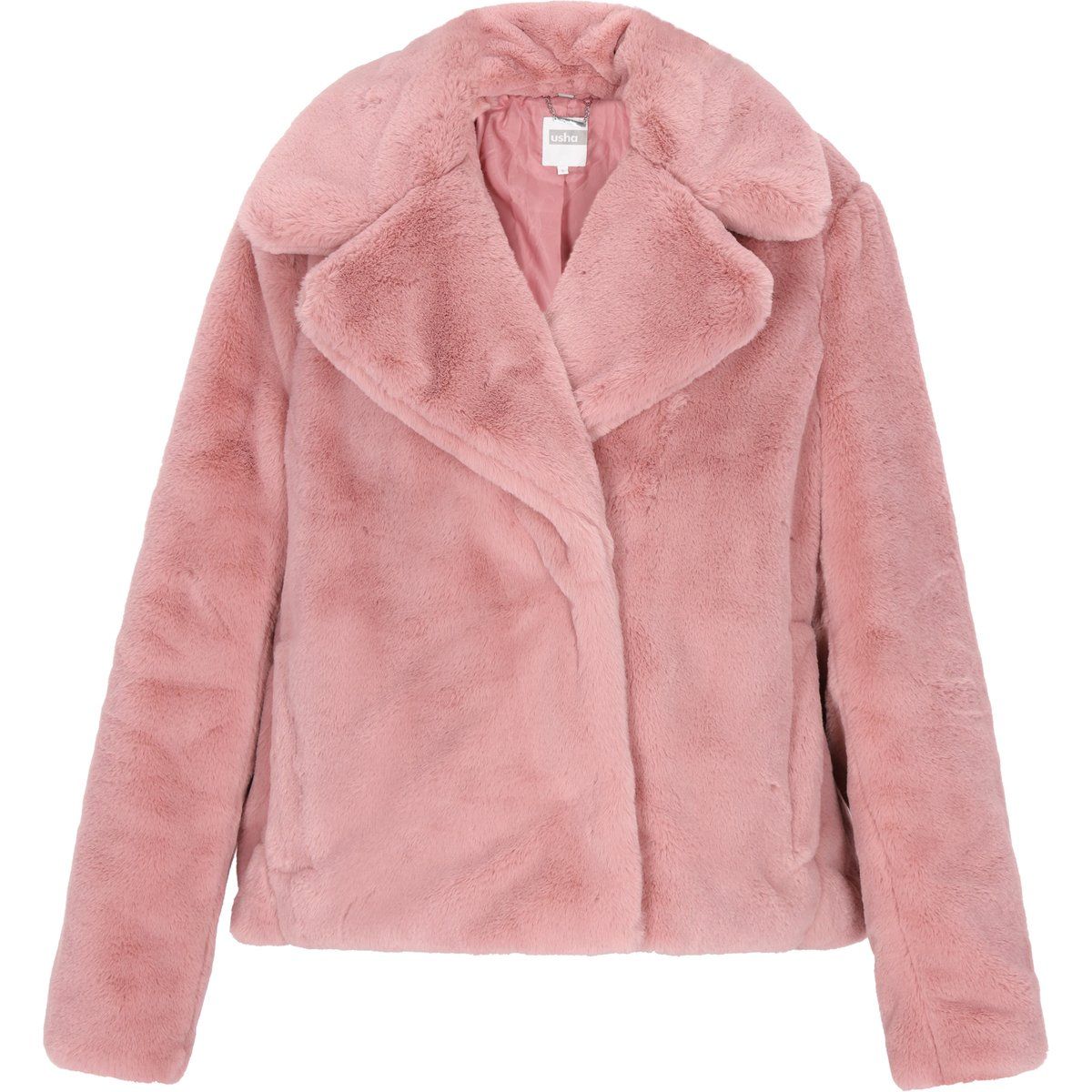 Kuschelige Jacke aus Kunstfell