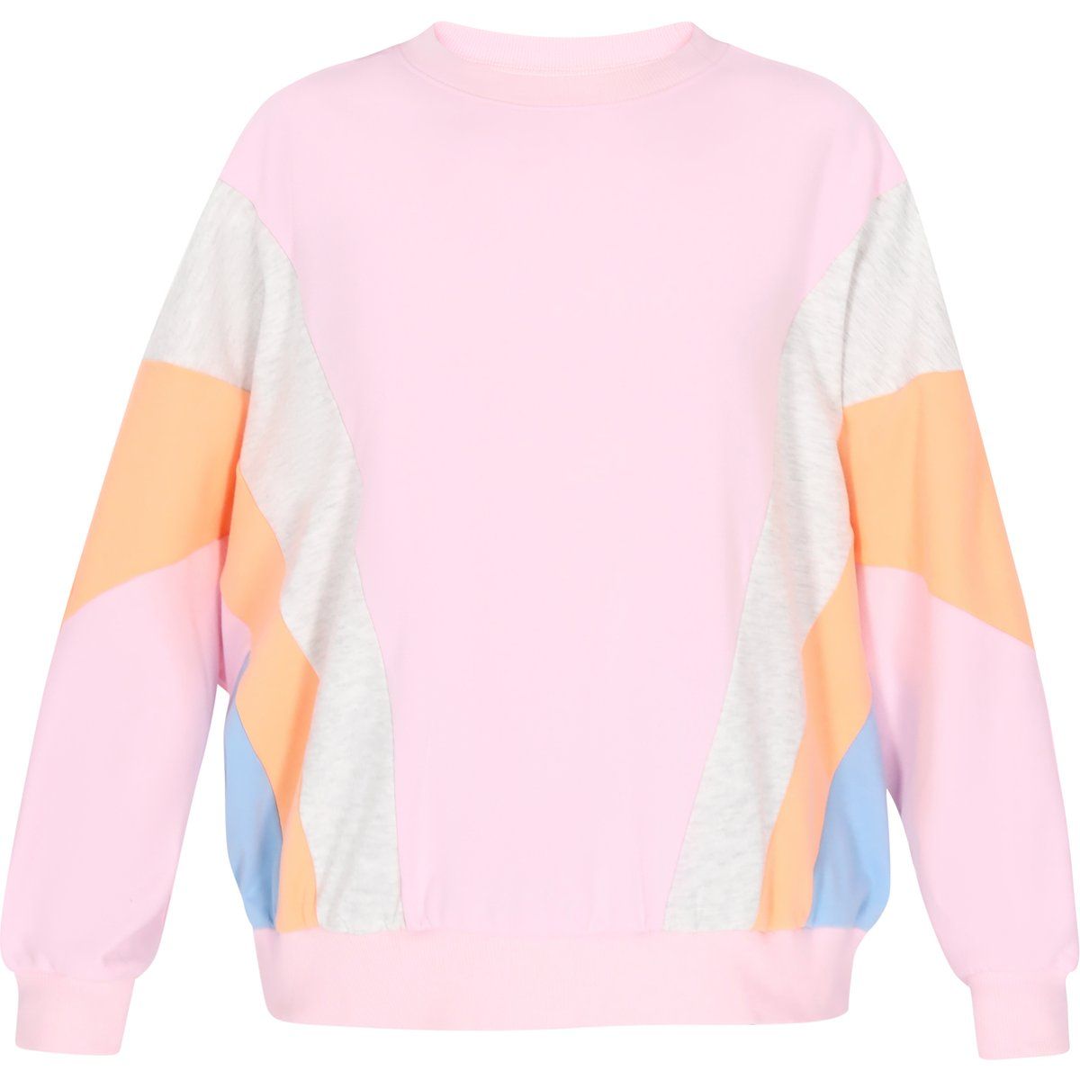 Farbenfrohes Sweatshirt im Relaxed-Fit