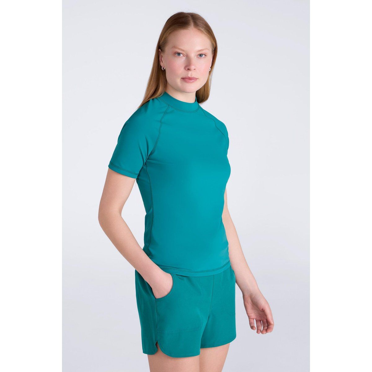Kurzärmeliger UV-Schutz Rashguard