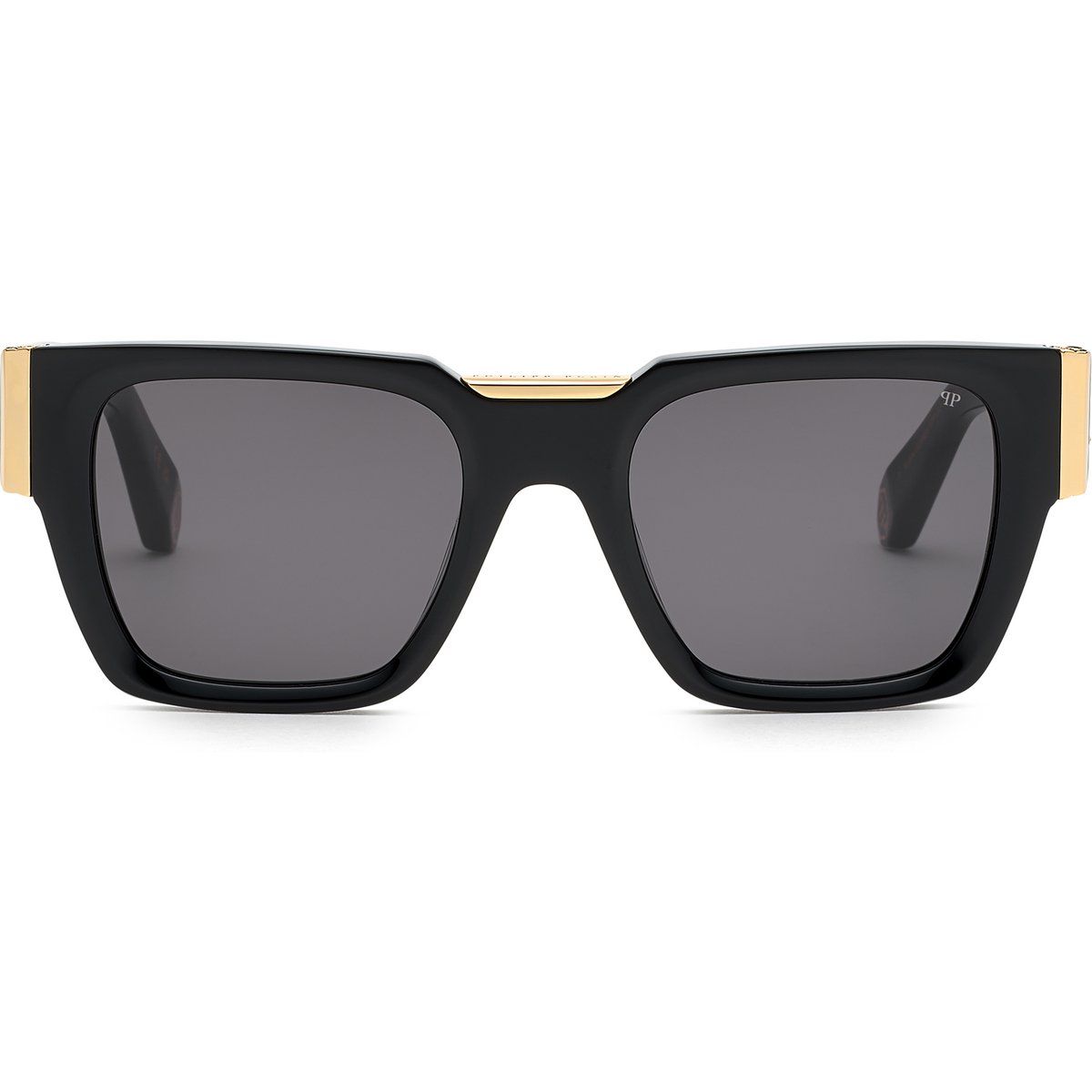 Markante Sonnenbrille mit quadratischem Rahmen