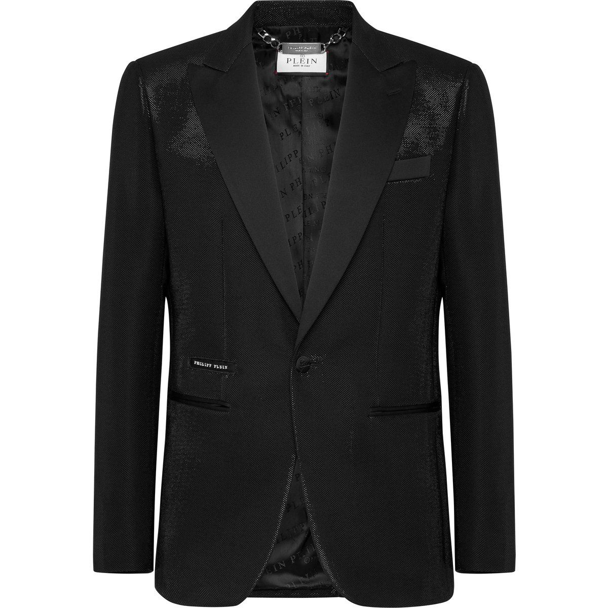 Slim Fit Lurex-Abendblazer