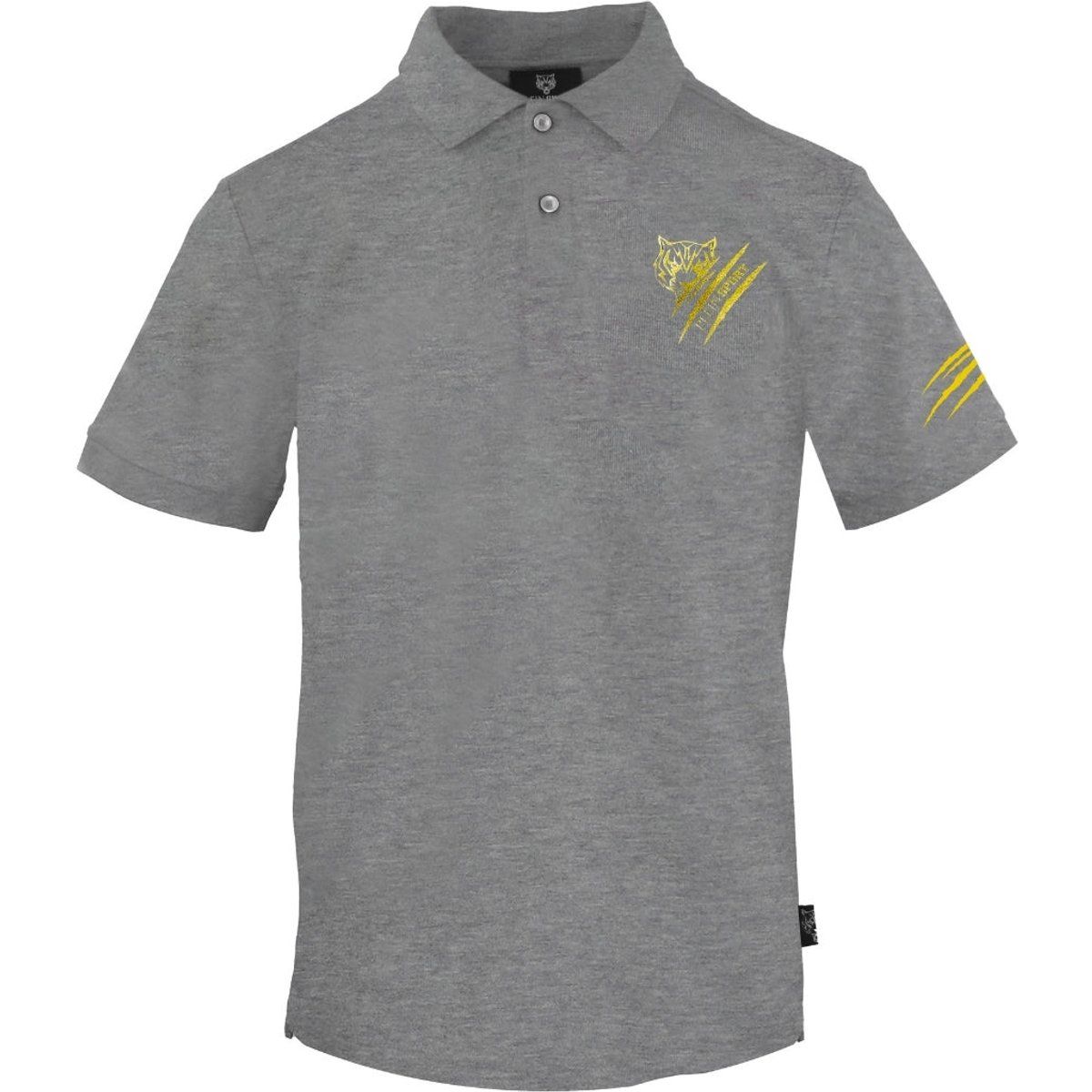 Poloshirt mit Tiger-Scratch-Grafik