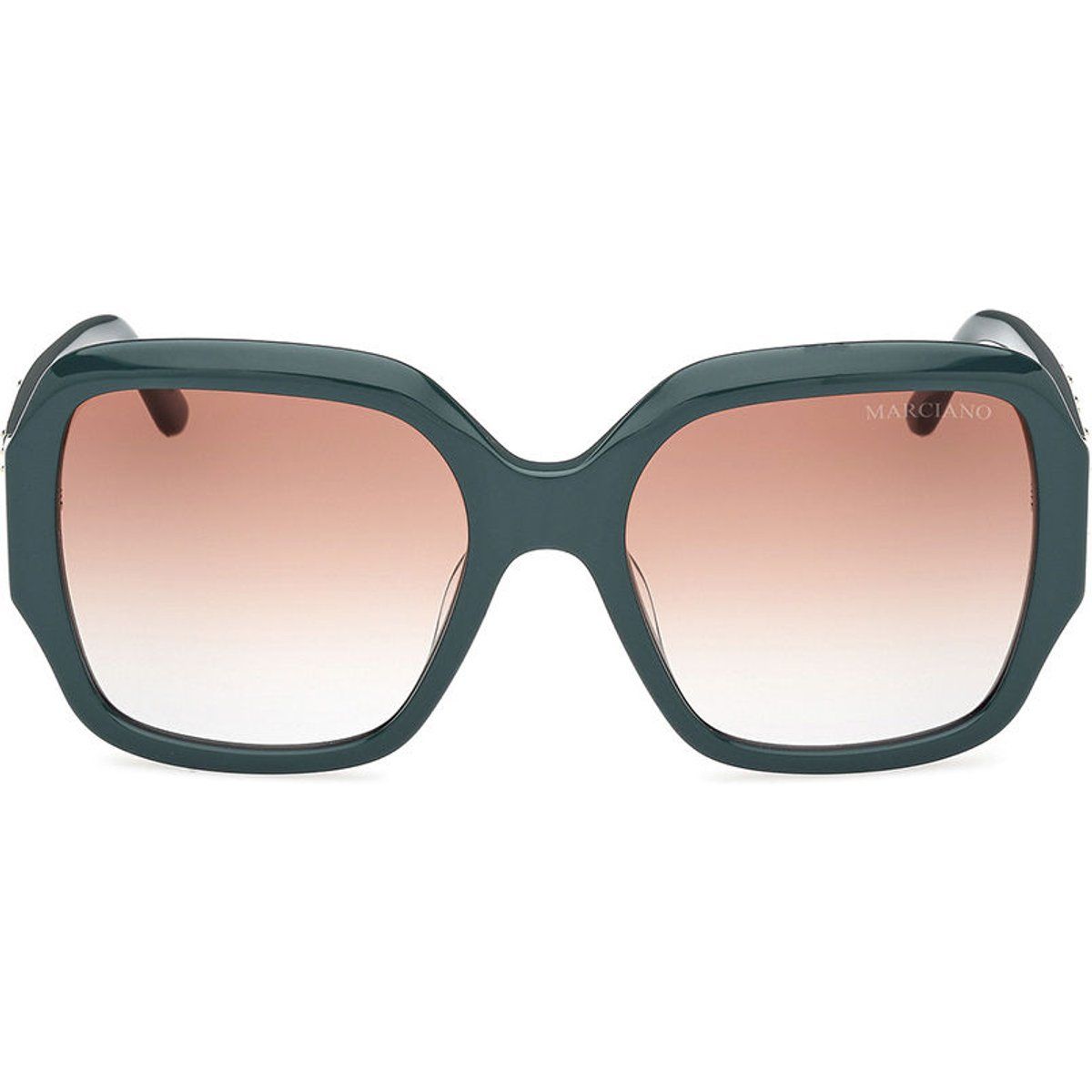 Quadratische Übergroße Verlaufs-Sonnenbrille