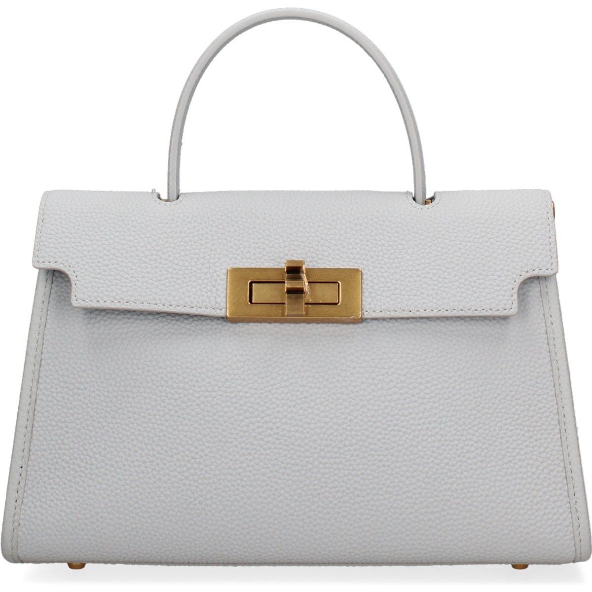 Strukturierte Handtasche mit Tragegriff