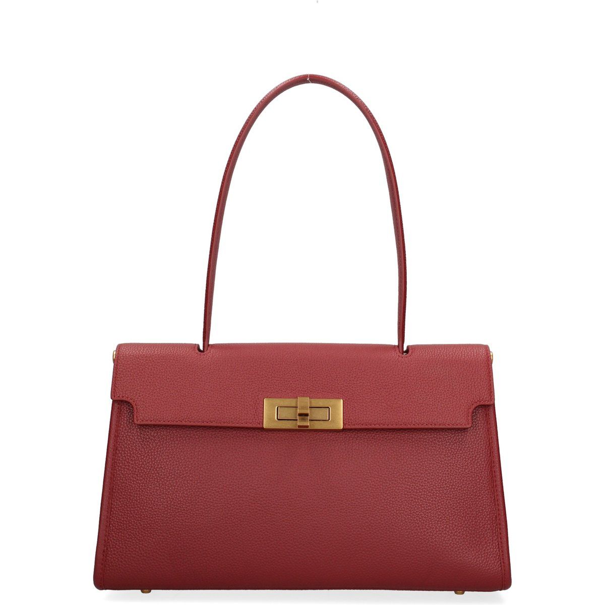 Elegante strukturierte Henkeltasche