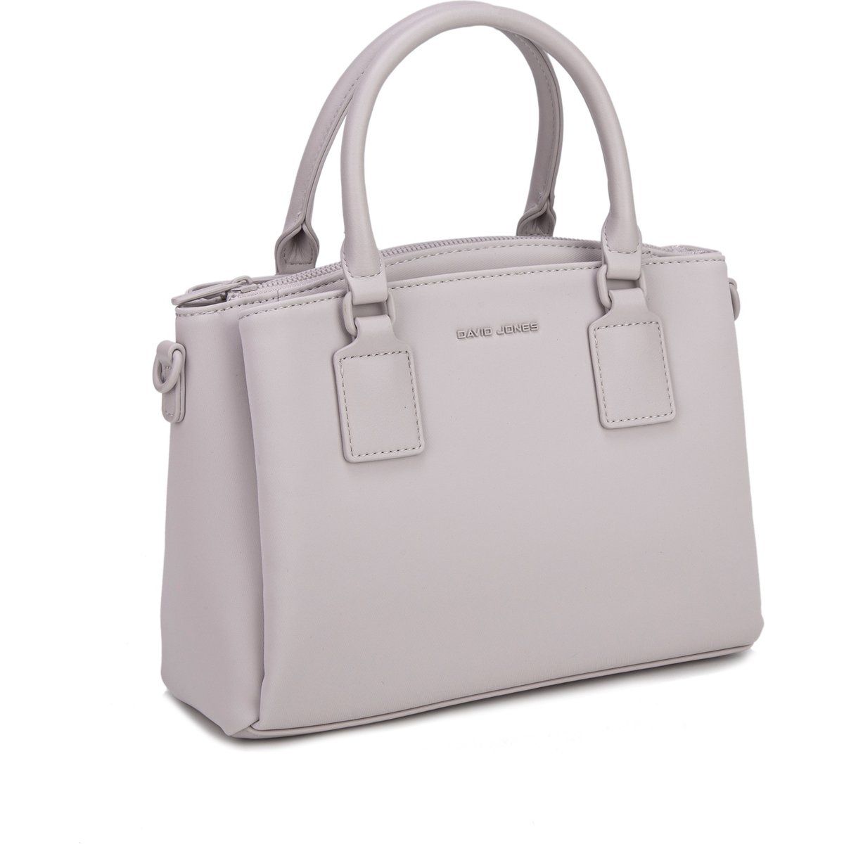 Strukturierte Handtasche mit Henkel