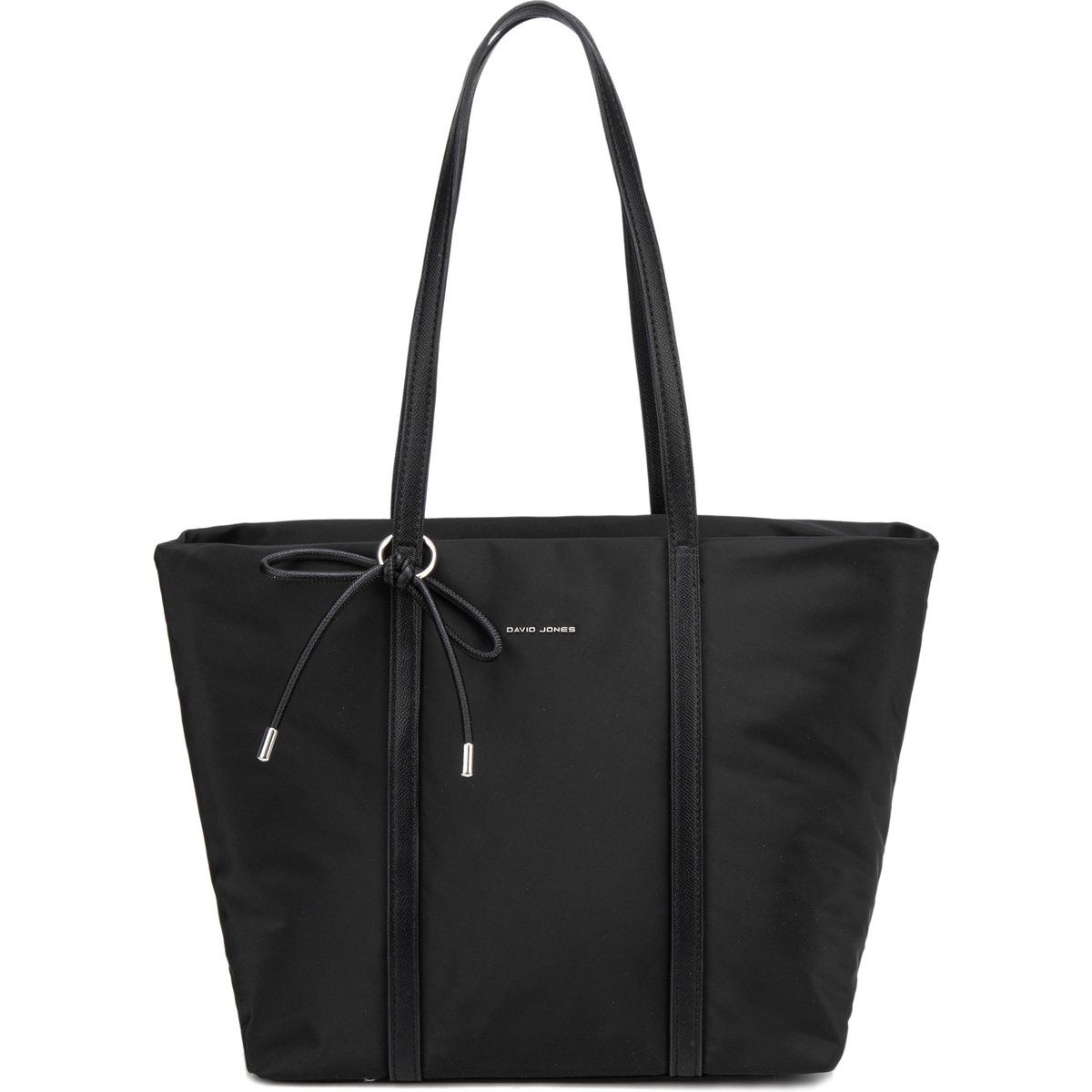 Minimalistische Nylon-Tote mit Schleife