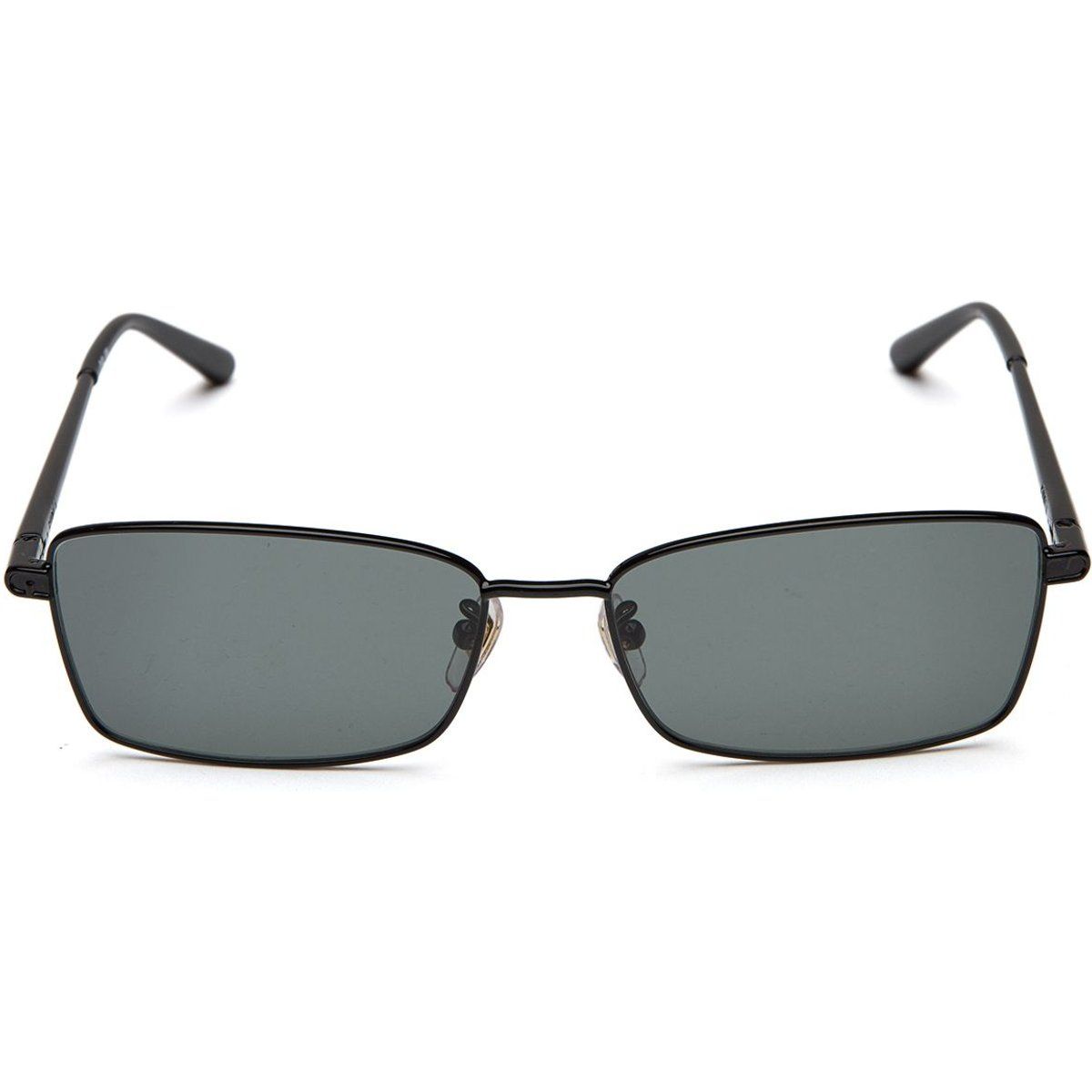Rechteckige Metallgestell-Sonnenbrille