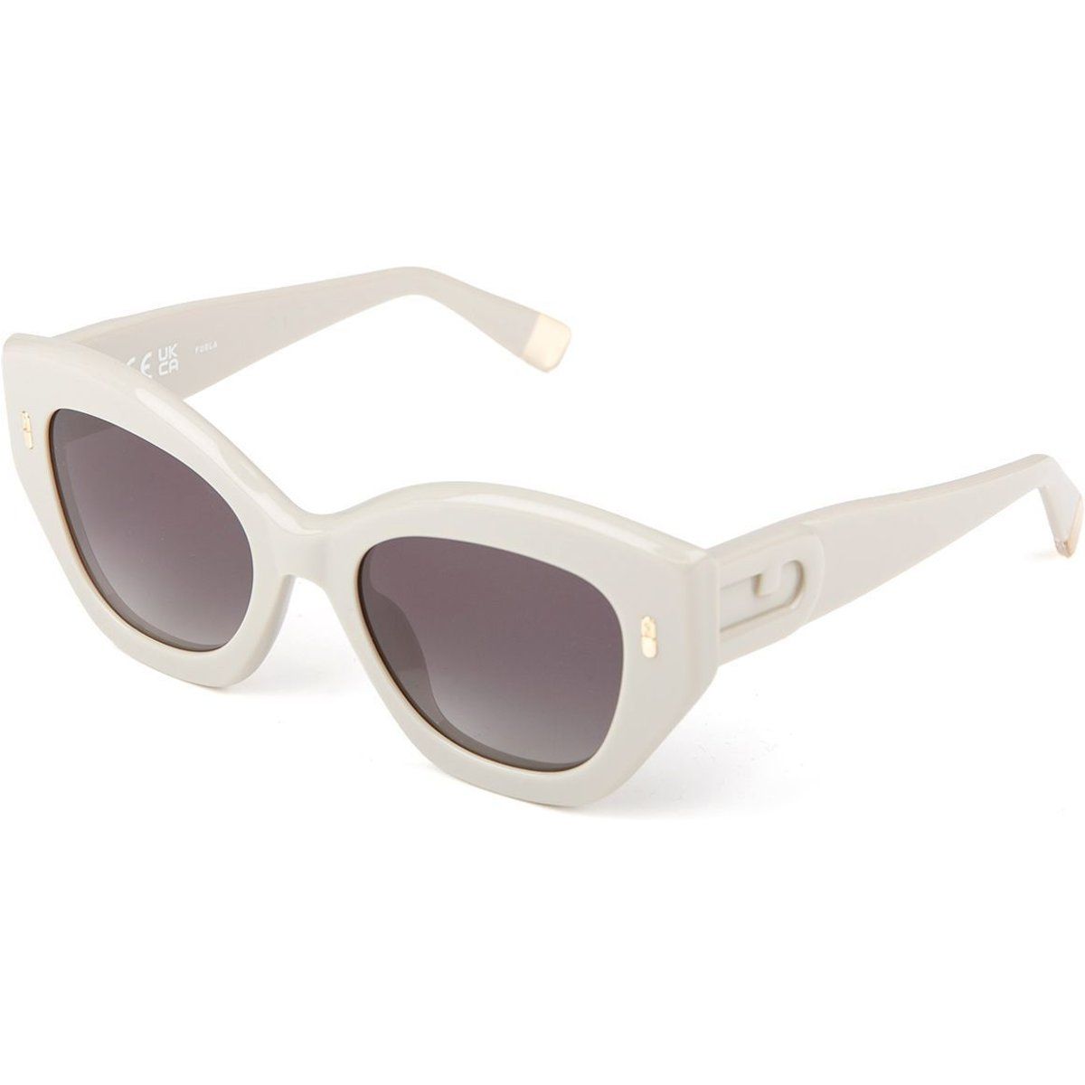 Raffinierte Cat-Eye-Brille mit Farbverlauf