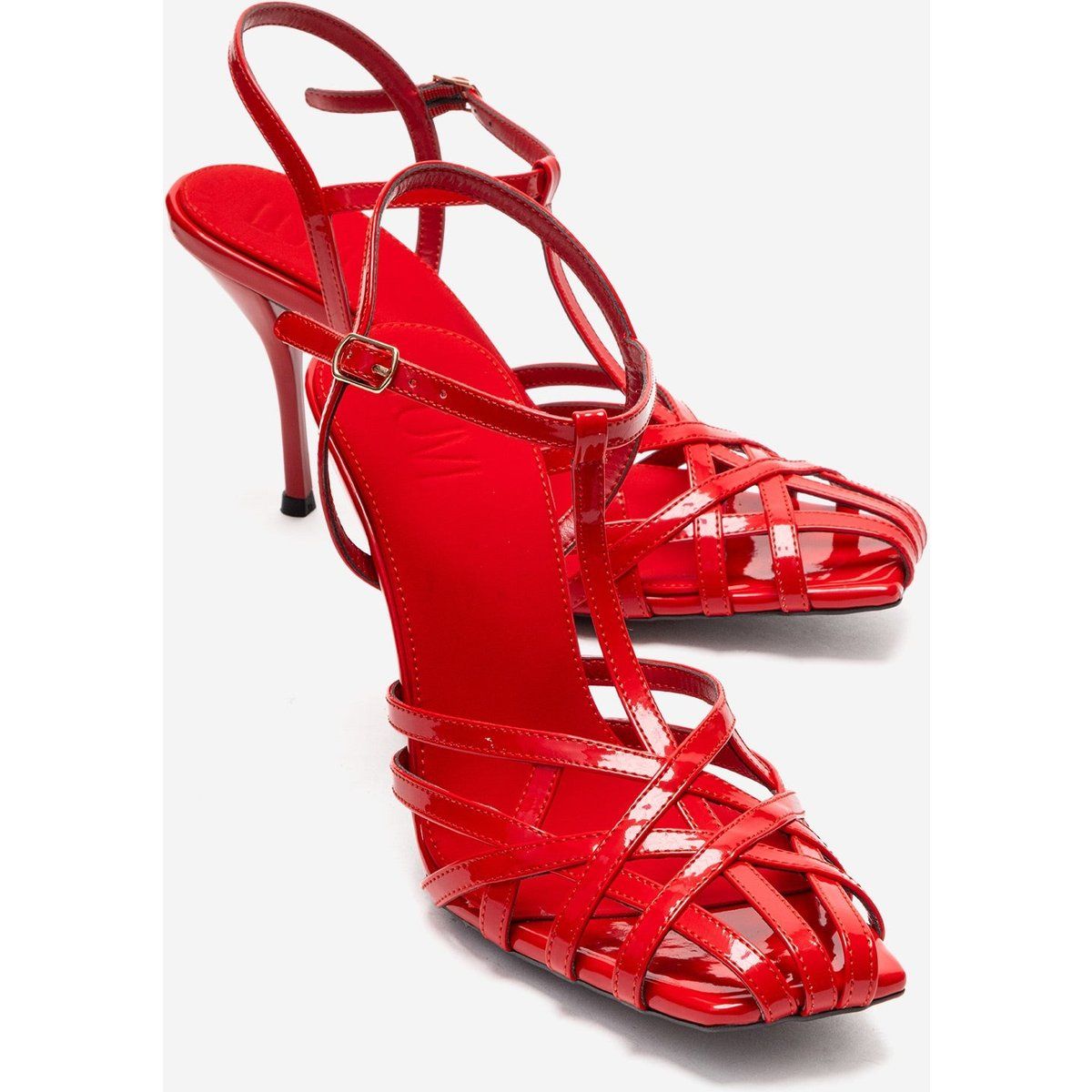 Stiletto-Sandalen im Multi-Riemen-Design