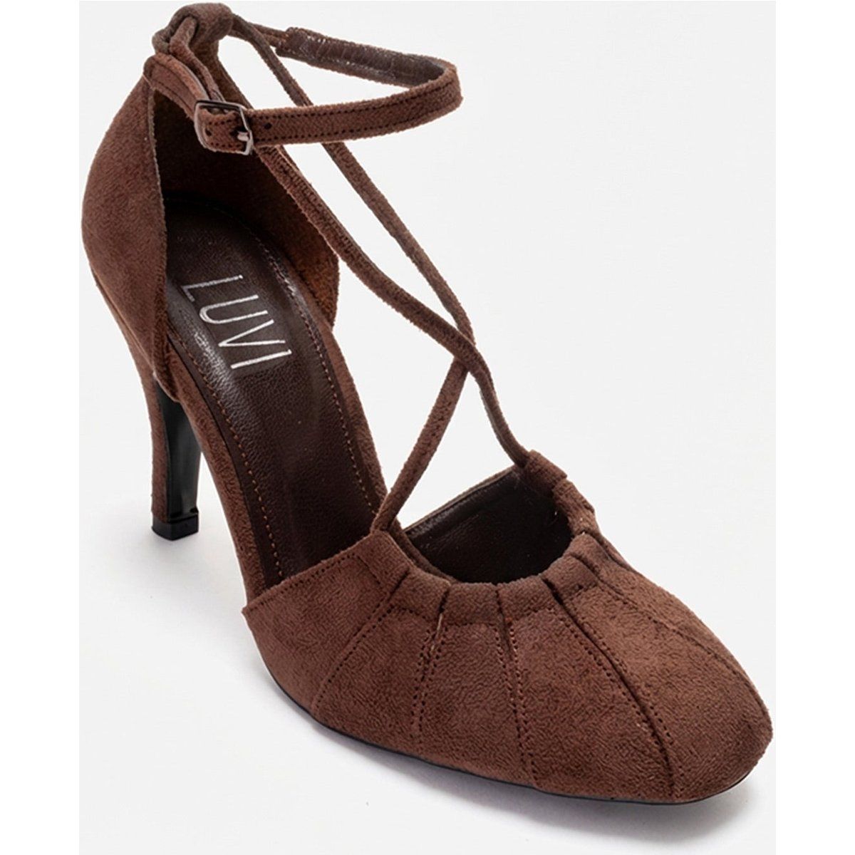 Elegante Stiletto-Pumps mit Faltenwurf