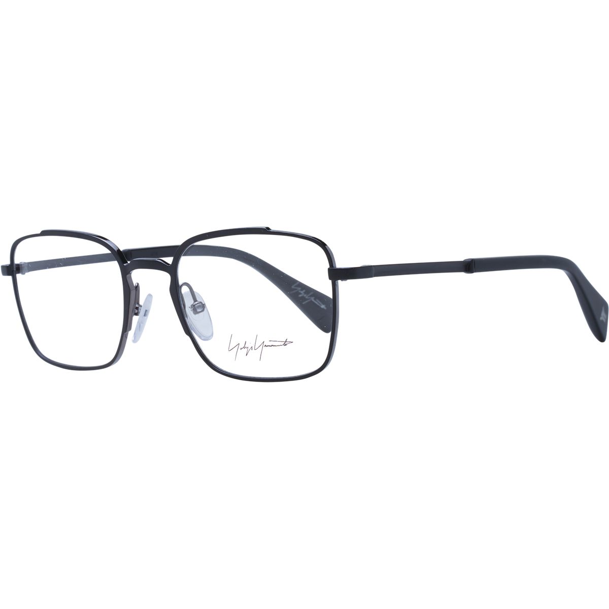Minimalistische Rechteckige Metallbrille
