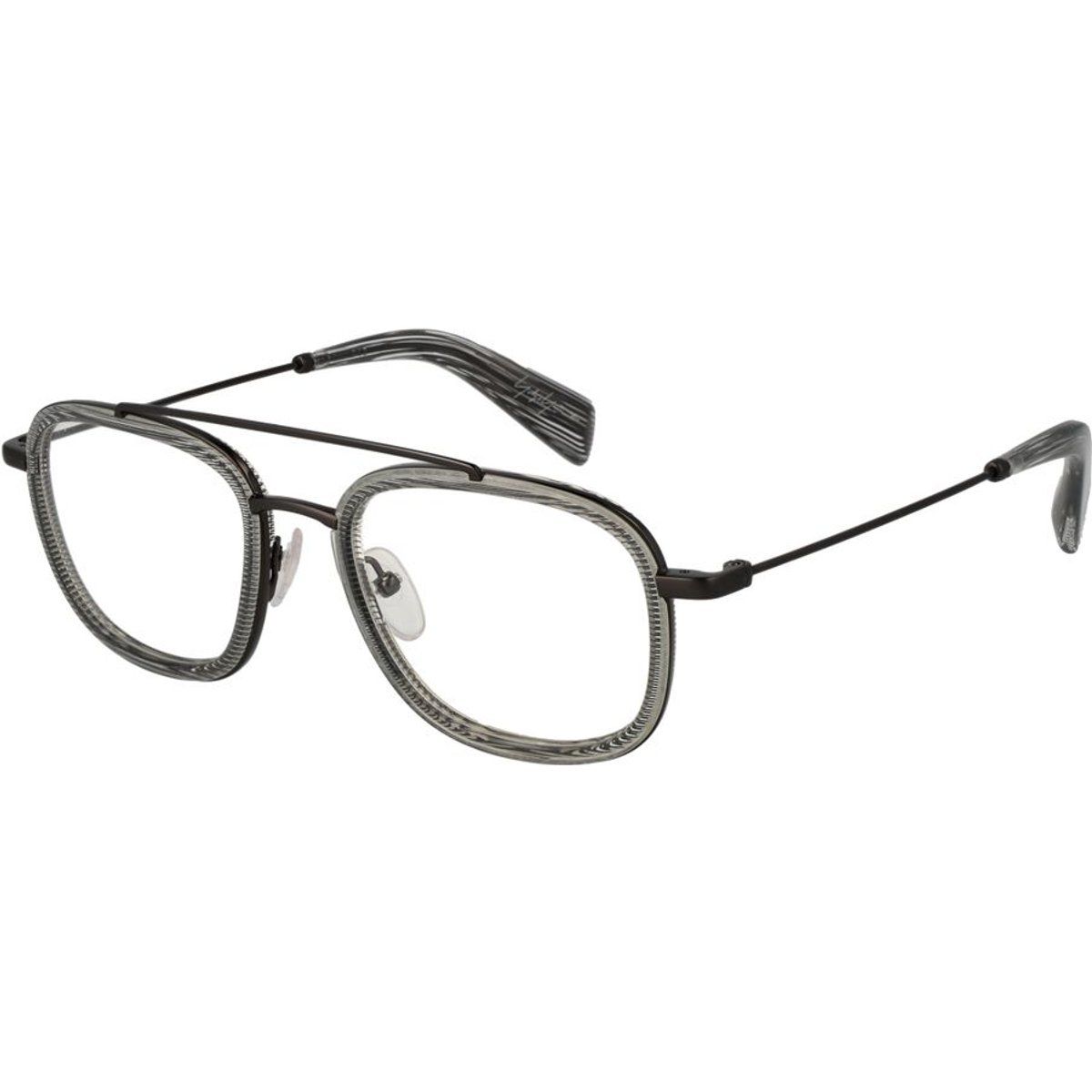 Strukturierte Pilotenbrille mit Doppelsteg