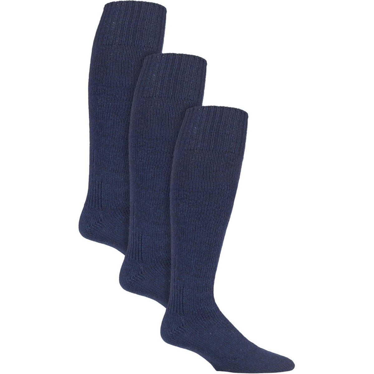 Robuste Kniehohe Woll-Stiefelsocken