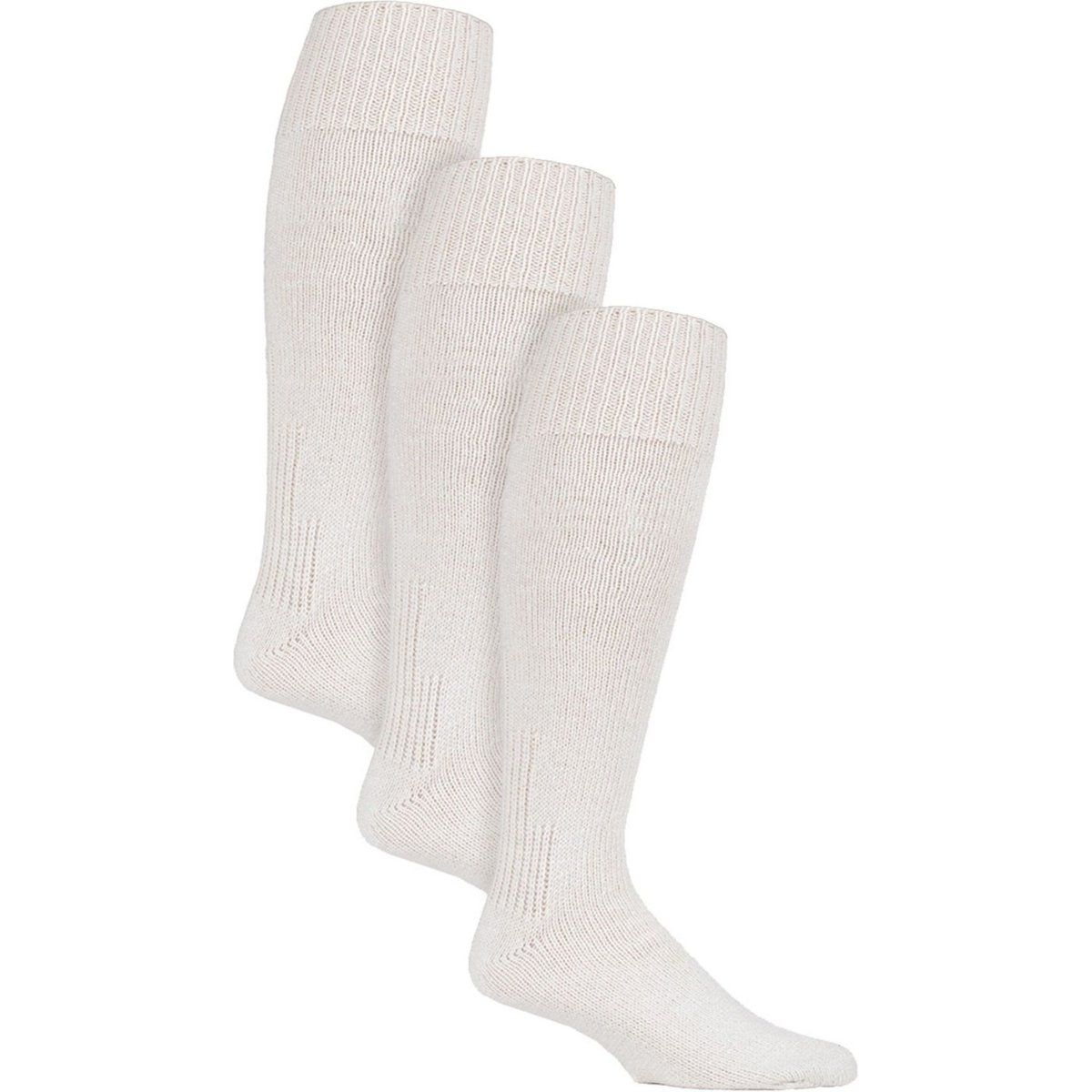 Kniehohe Wollmischung-Stiefelsocken