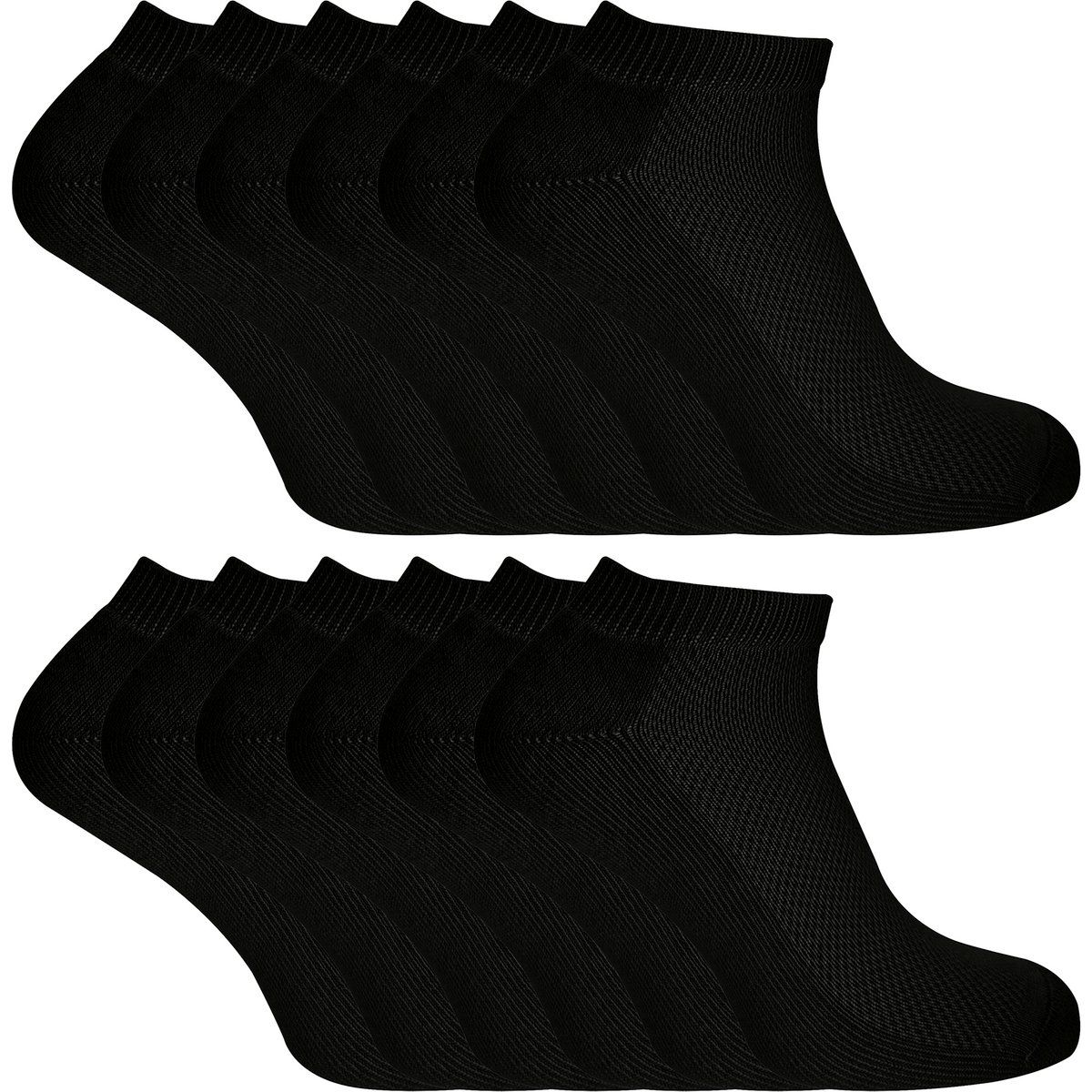 Atmungsaktive Bambus-Baumwoll-Sneakersocken