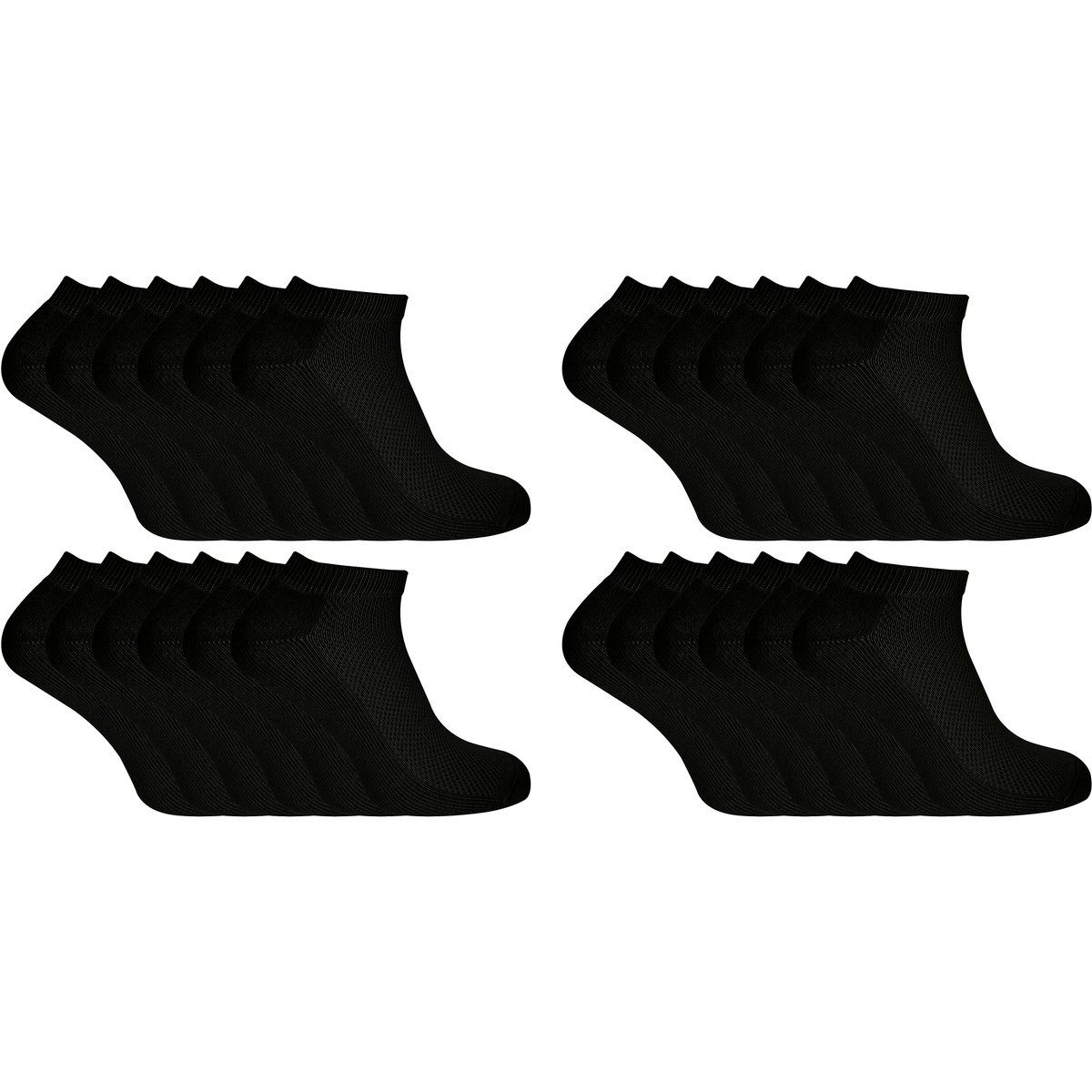 Weiche Bambus-Füsslinge-Trainer-Socken