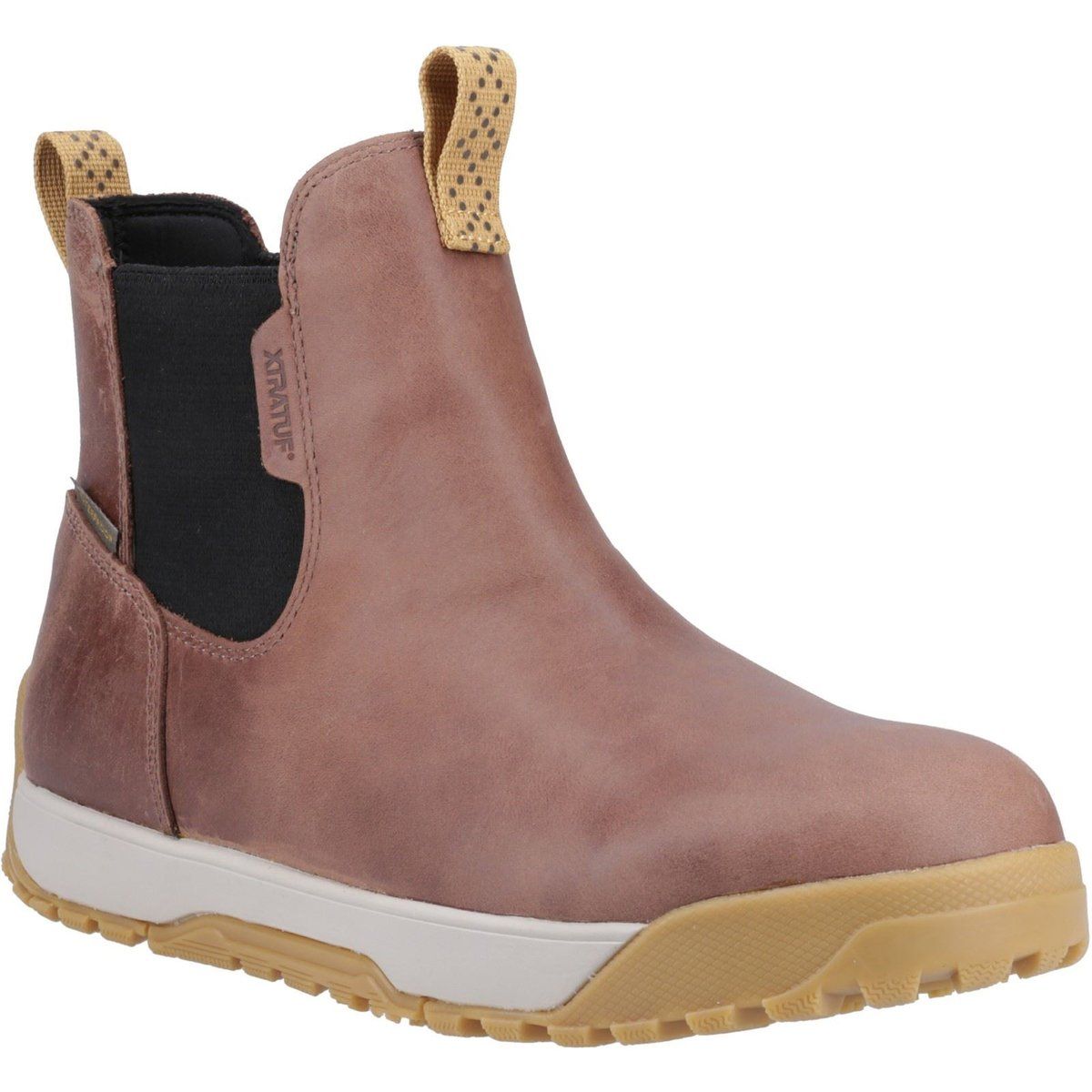 Wasserdichte Deckstiefel aus Leder