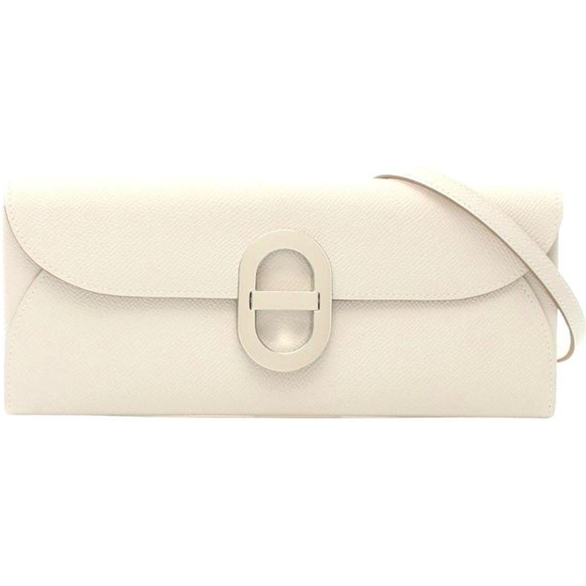 Elegante Envelope-Clutch mit ovalem Verschluss