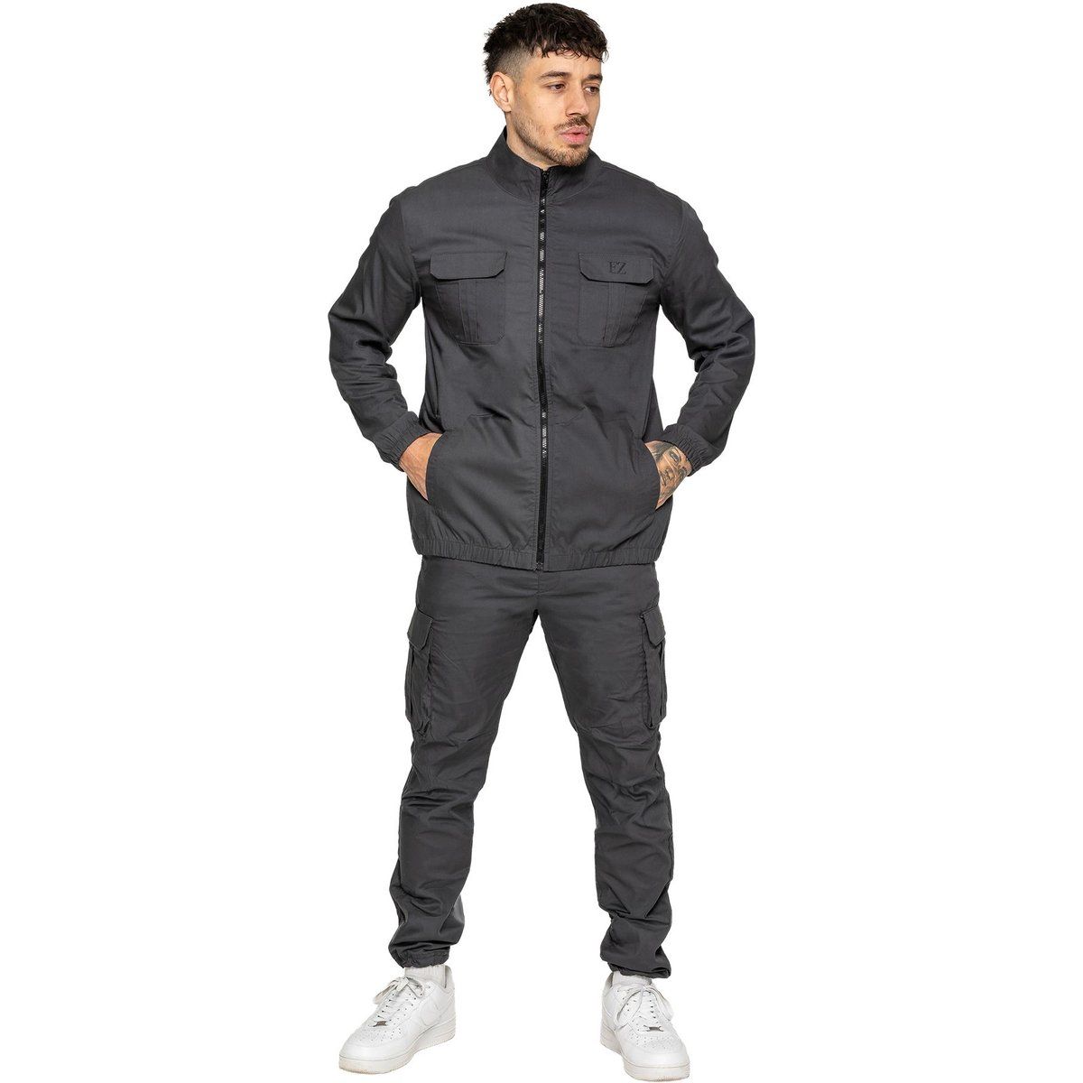 Leichtes Cargo-Utility-Trainingsanzug-Set