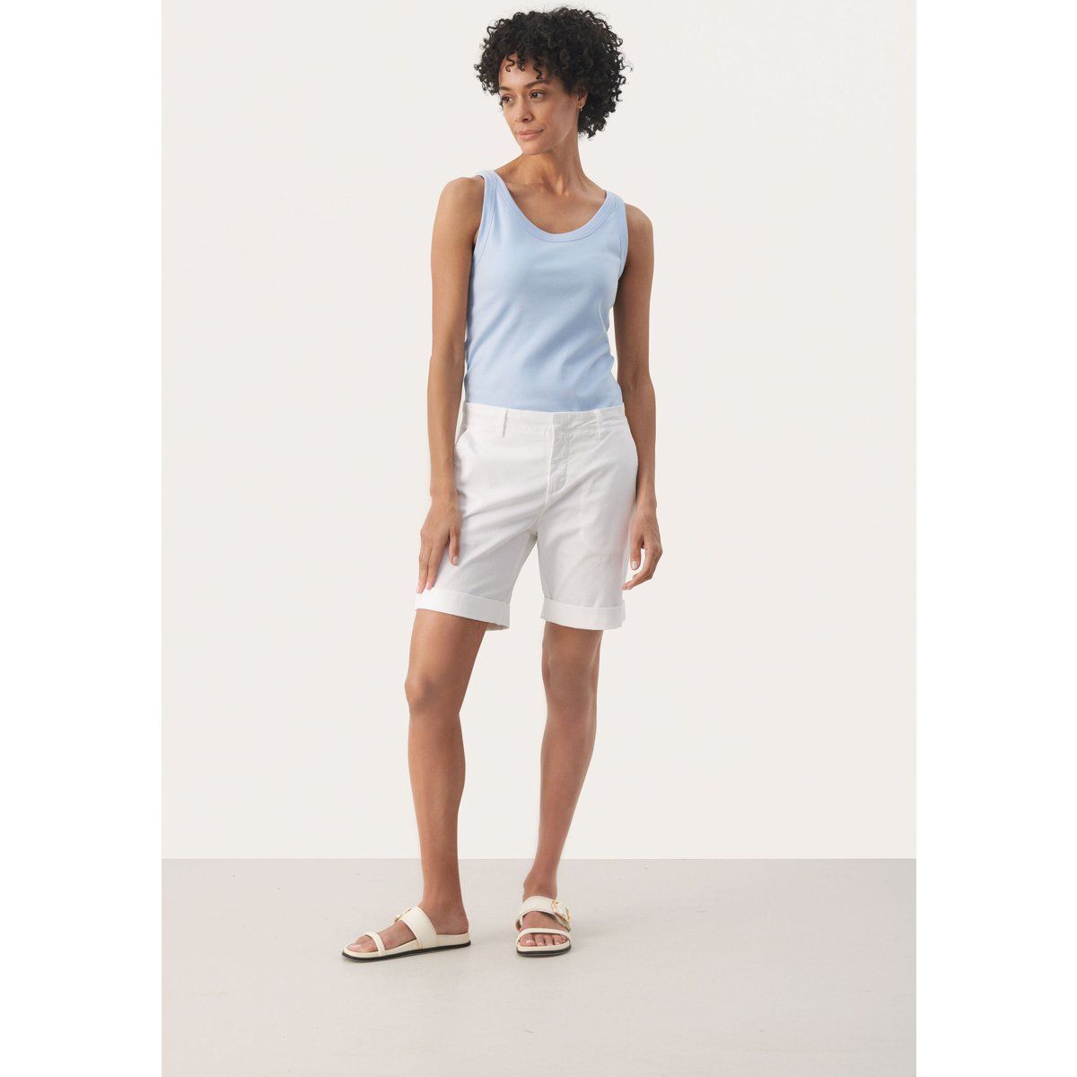 Lässige Chino-Shorts aus Stretch-Baumwolle