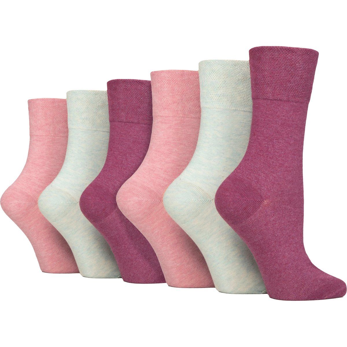 Nahtlose Baumwollsocken ohne Gummibund