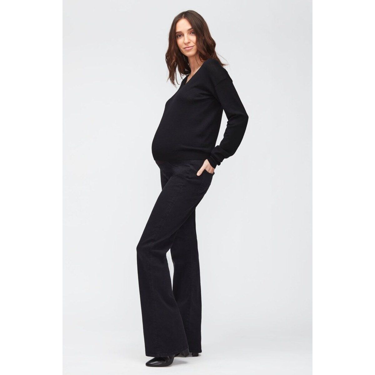 Slim Illusion Umstandsjeans mit Bootcut