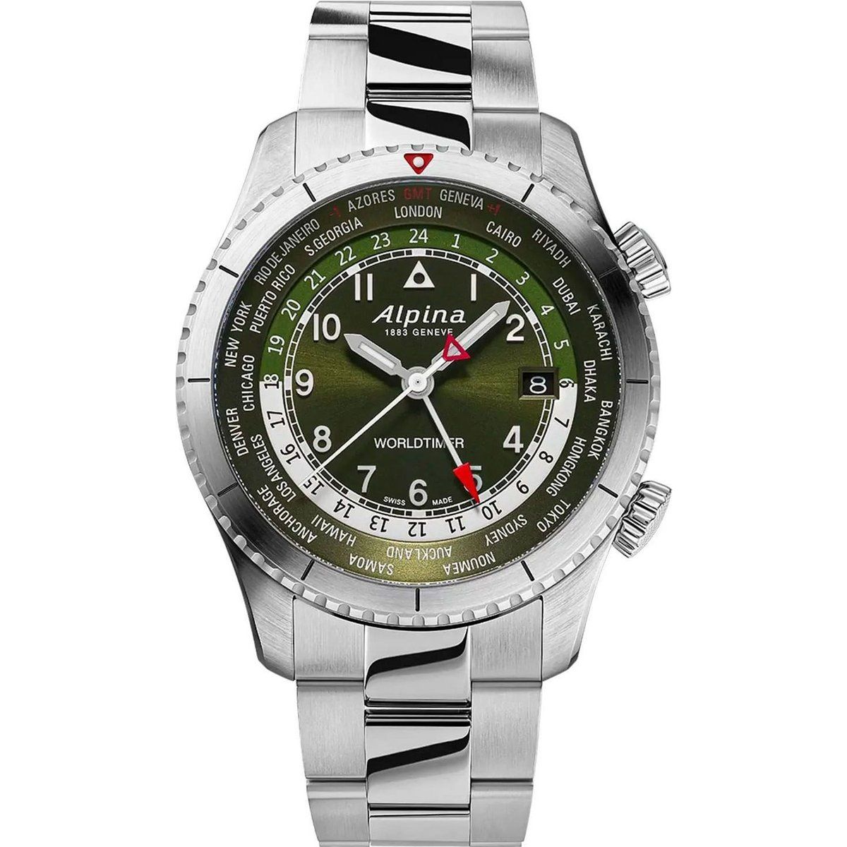 Startimer Pilot Weltzeituhr