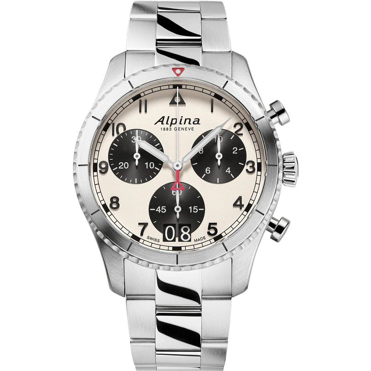 Pilot Chronograph mit Panda-Zifferblatt