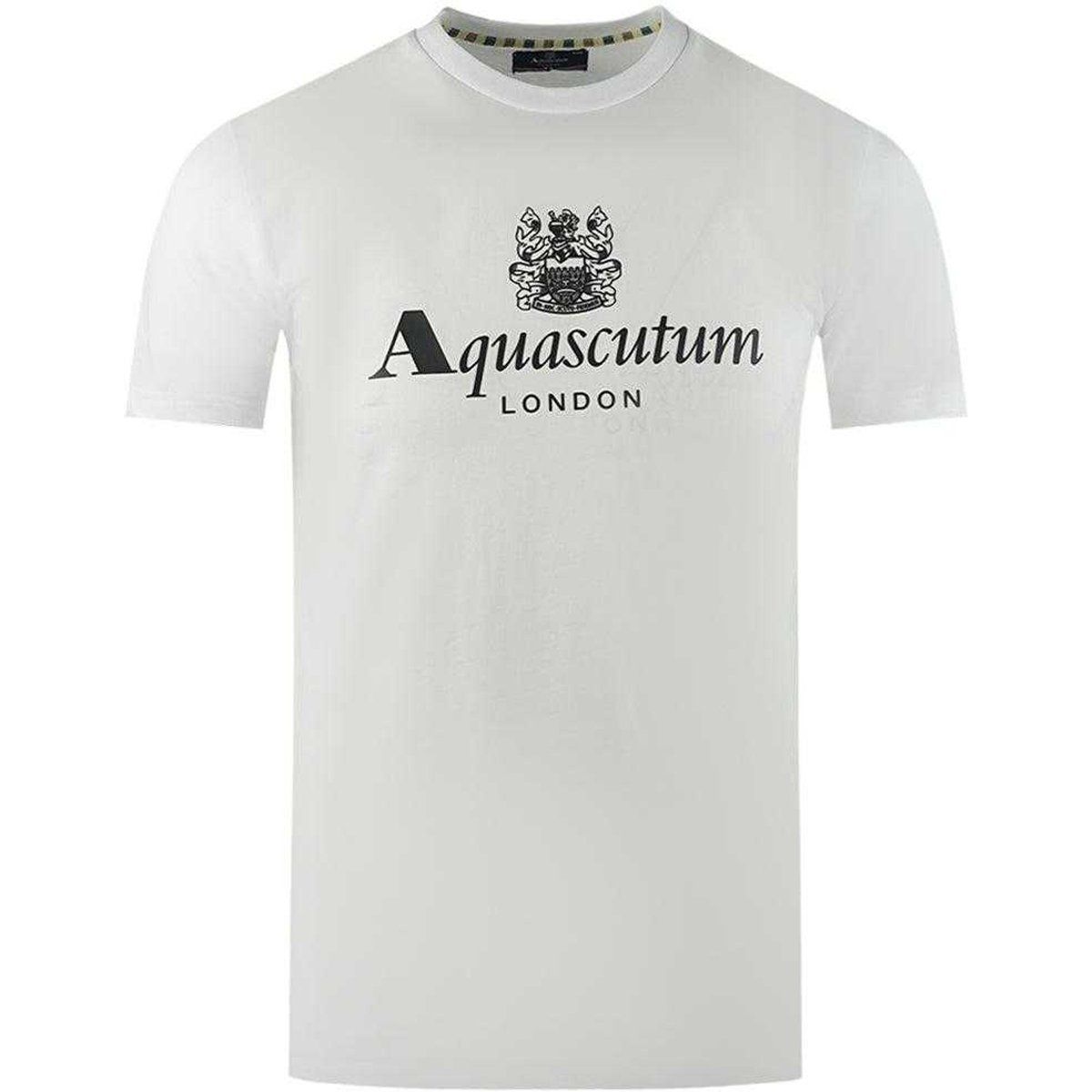 Klassisches T-Shirt mit Logo-Wappen